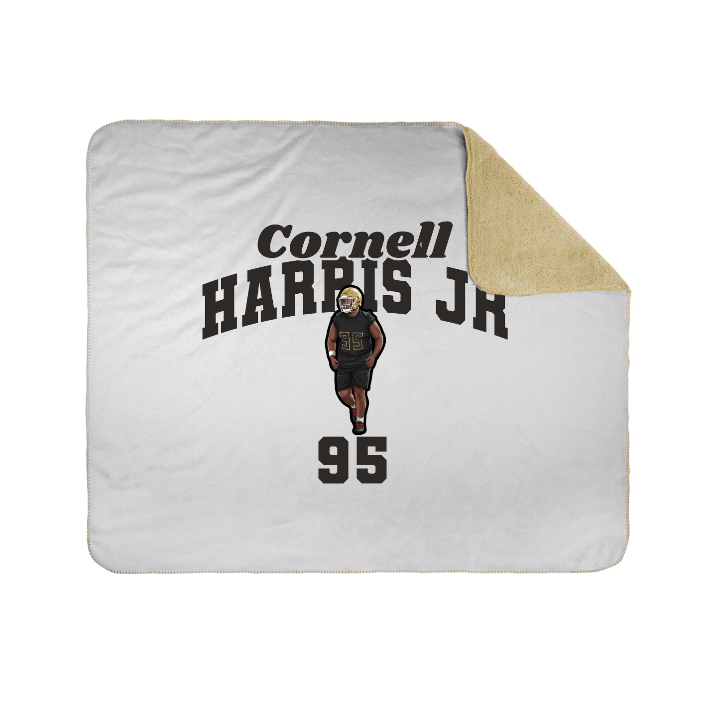 Throw Blanket — Signature Arch in White