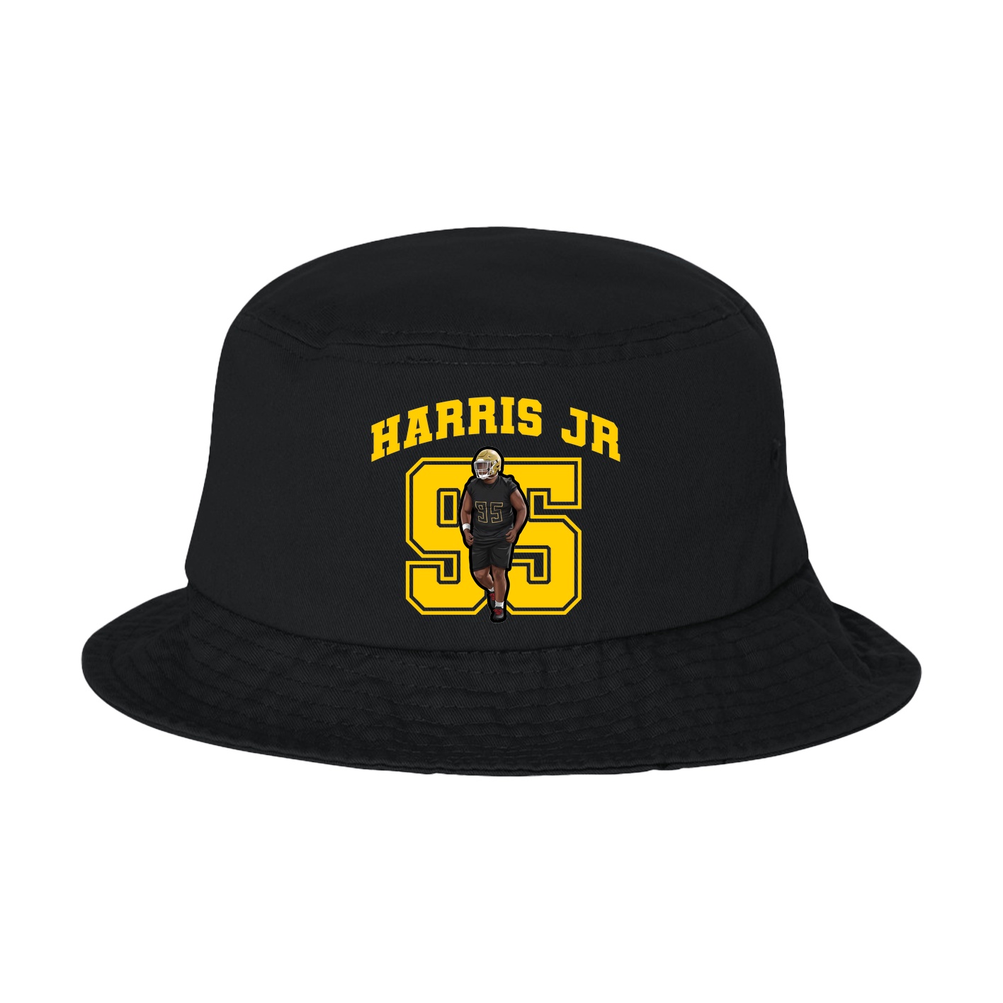 Bucket Cap — Number in Black