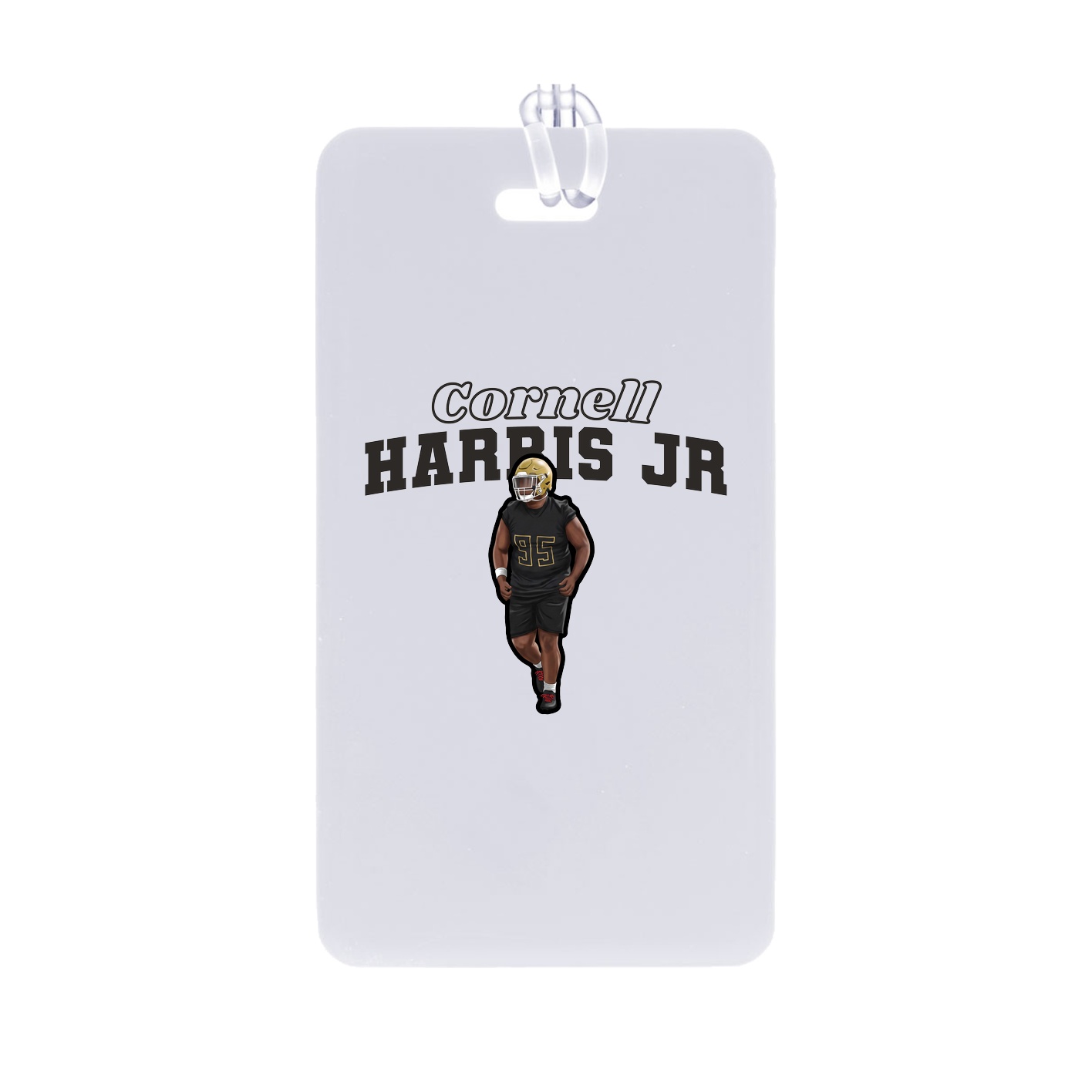 Bag Tag — Name Arch in Classic