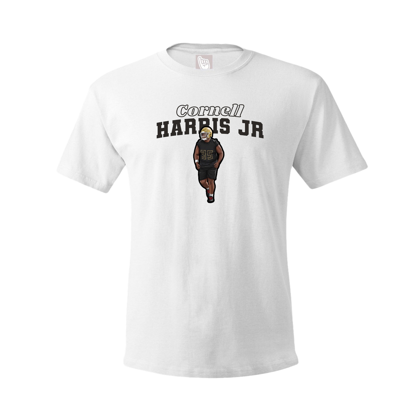 Tee — Name Arch in White