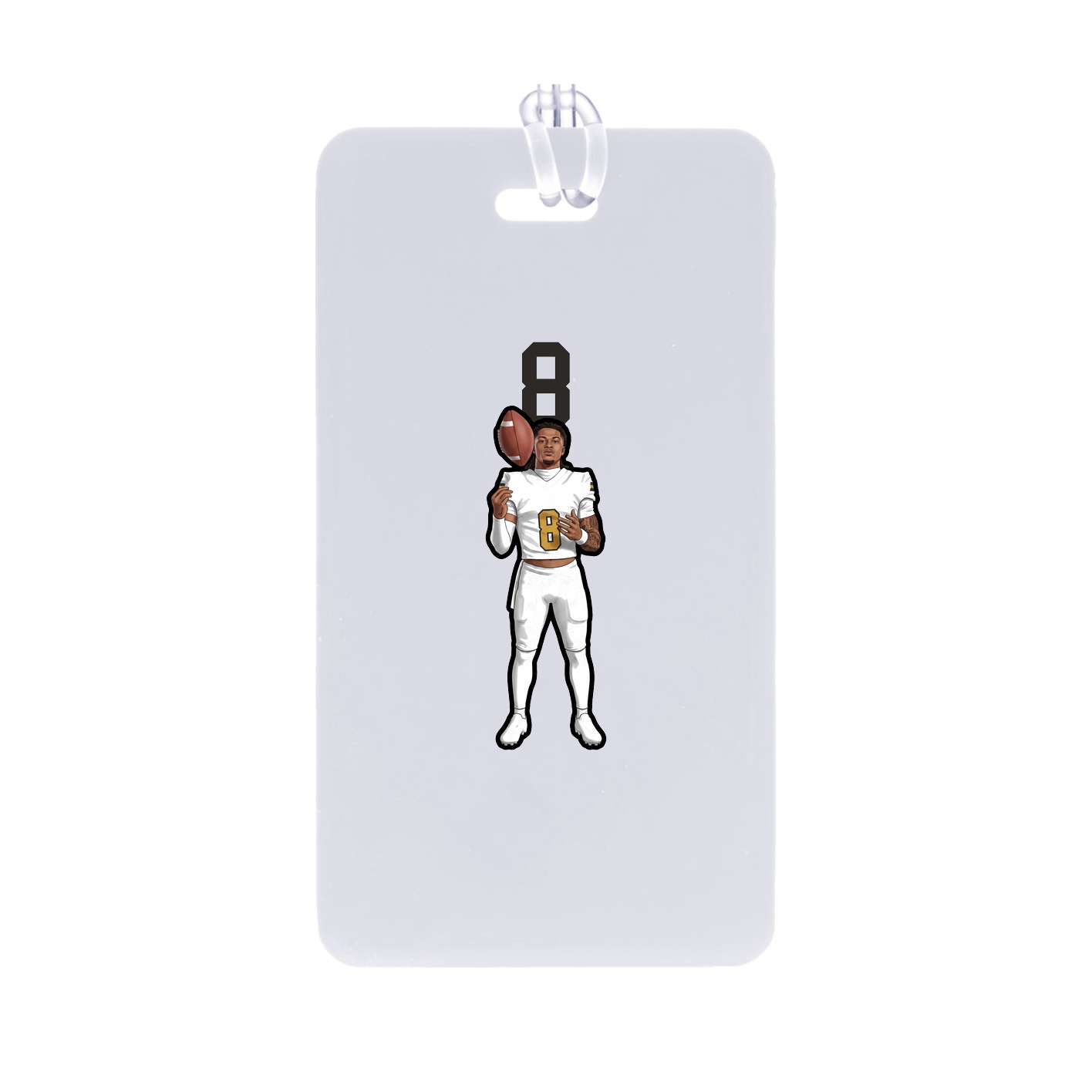 Bag Tag — Number Top in Classic