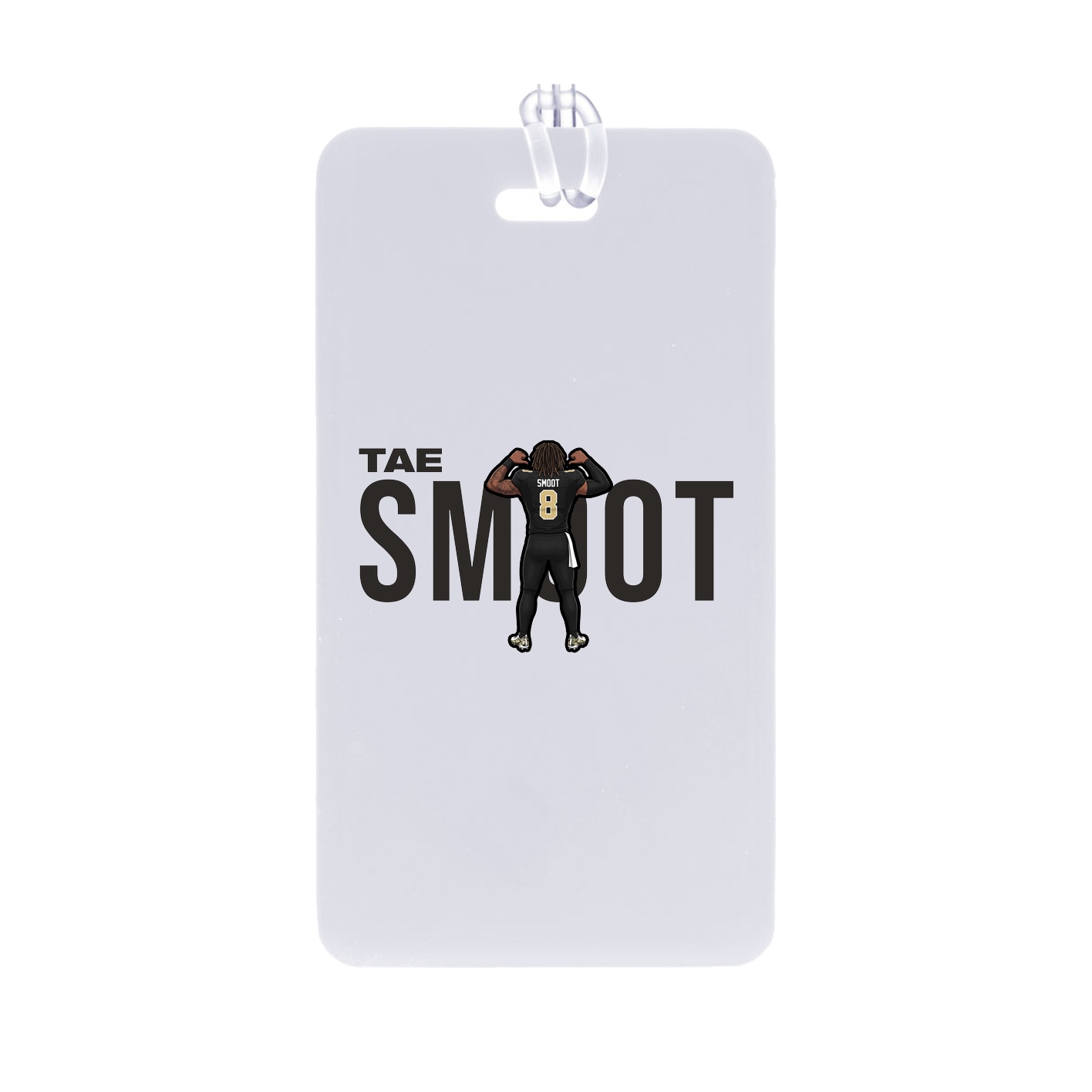 Bag Tag — Player Name in Classic
