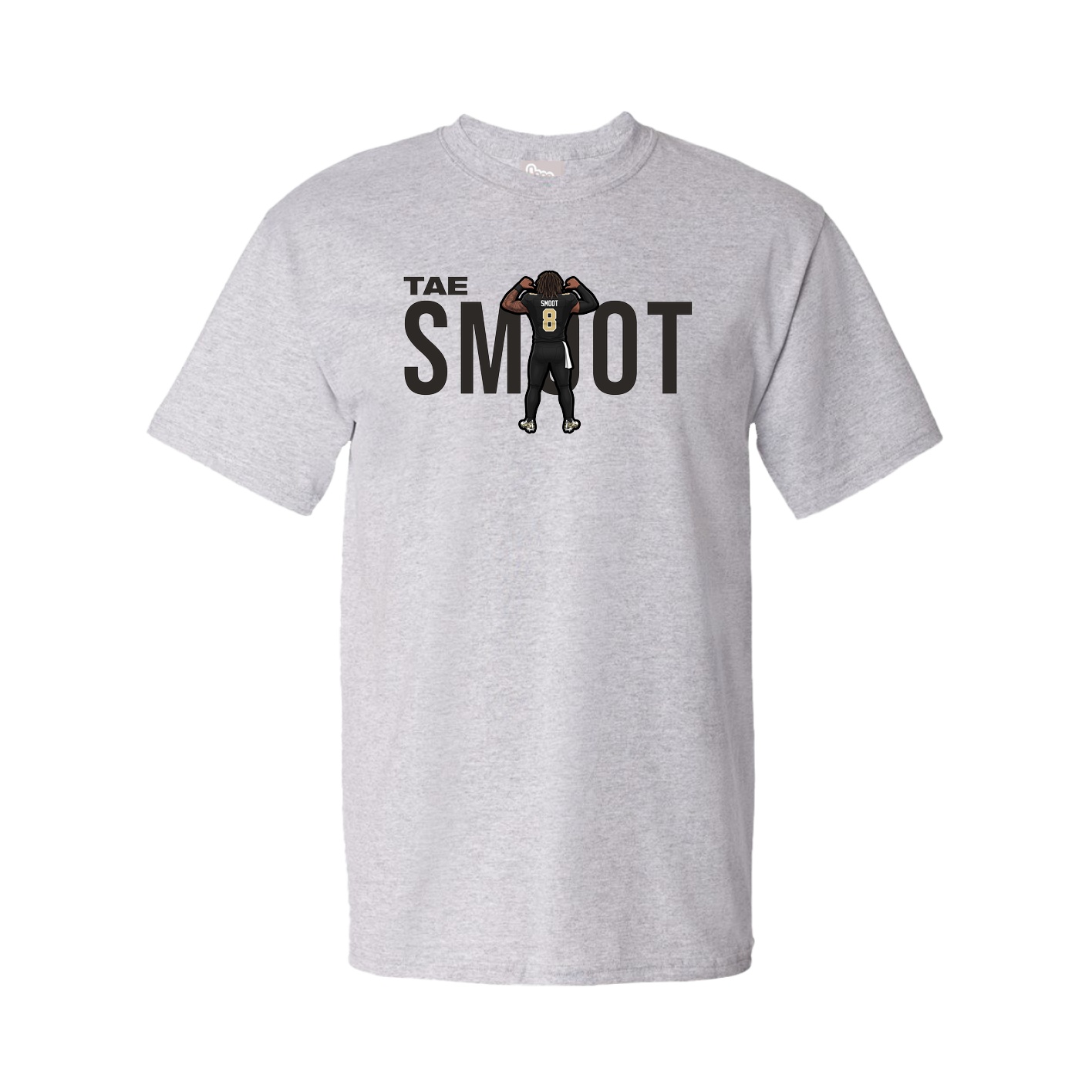 Youth Tee — Player Name in Grey