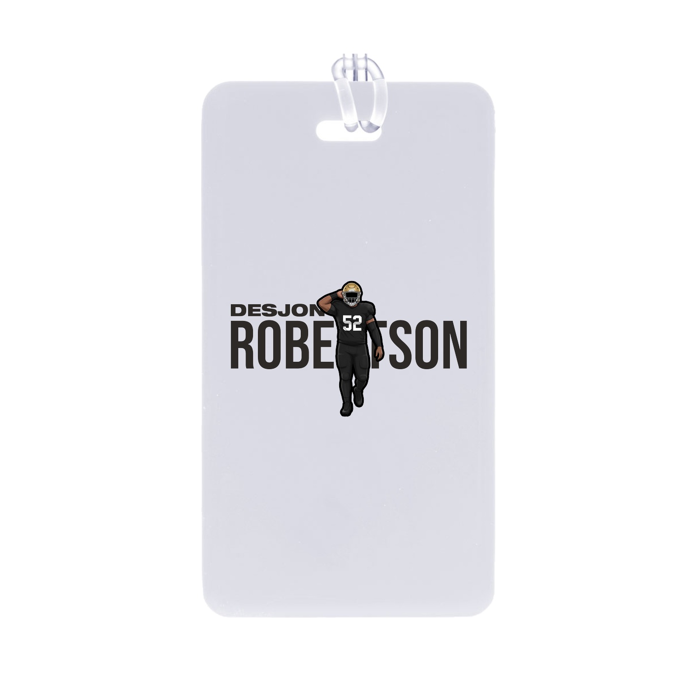 Bag Tag — Player Name in Classic