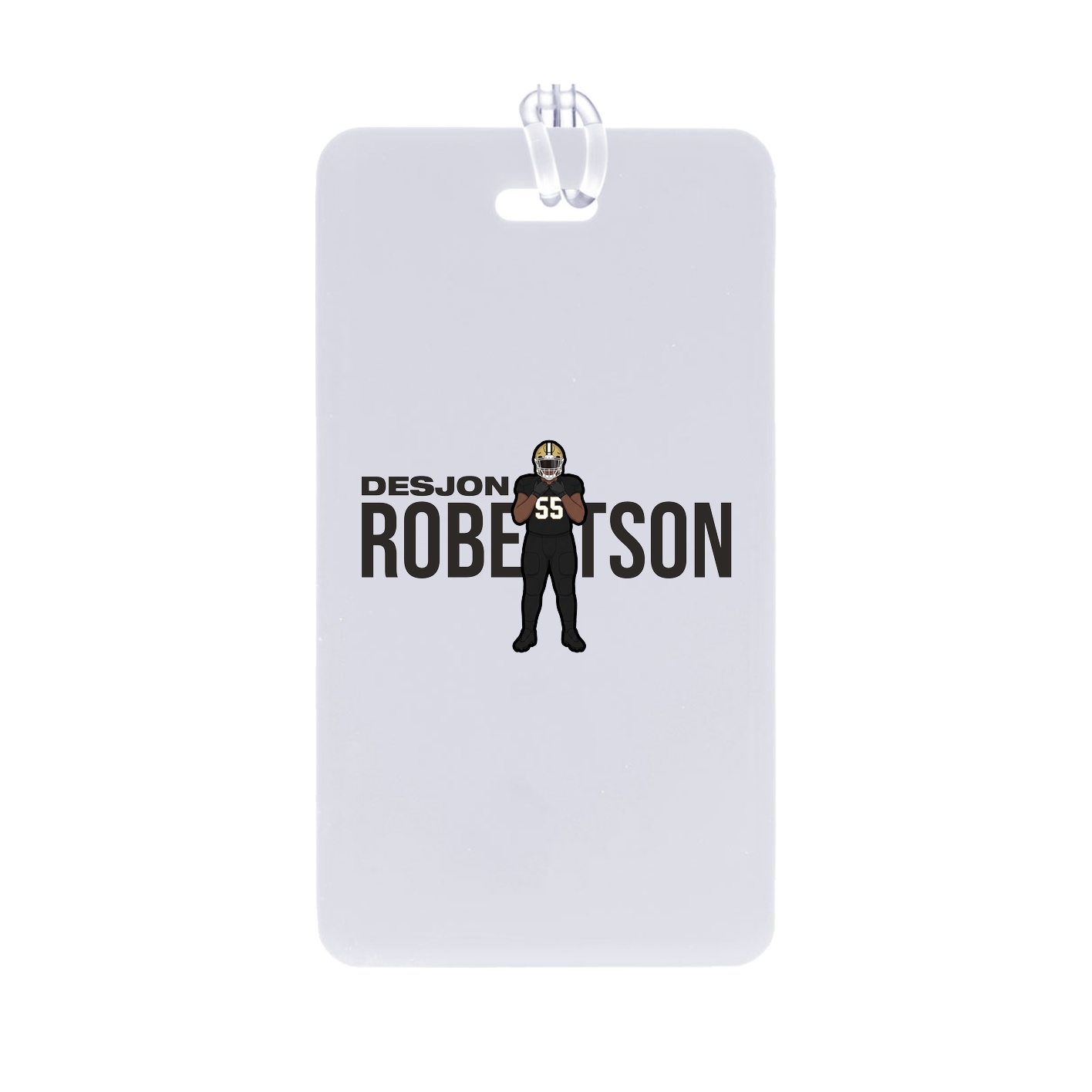 Bag Tag — Player Name in Classic