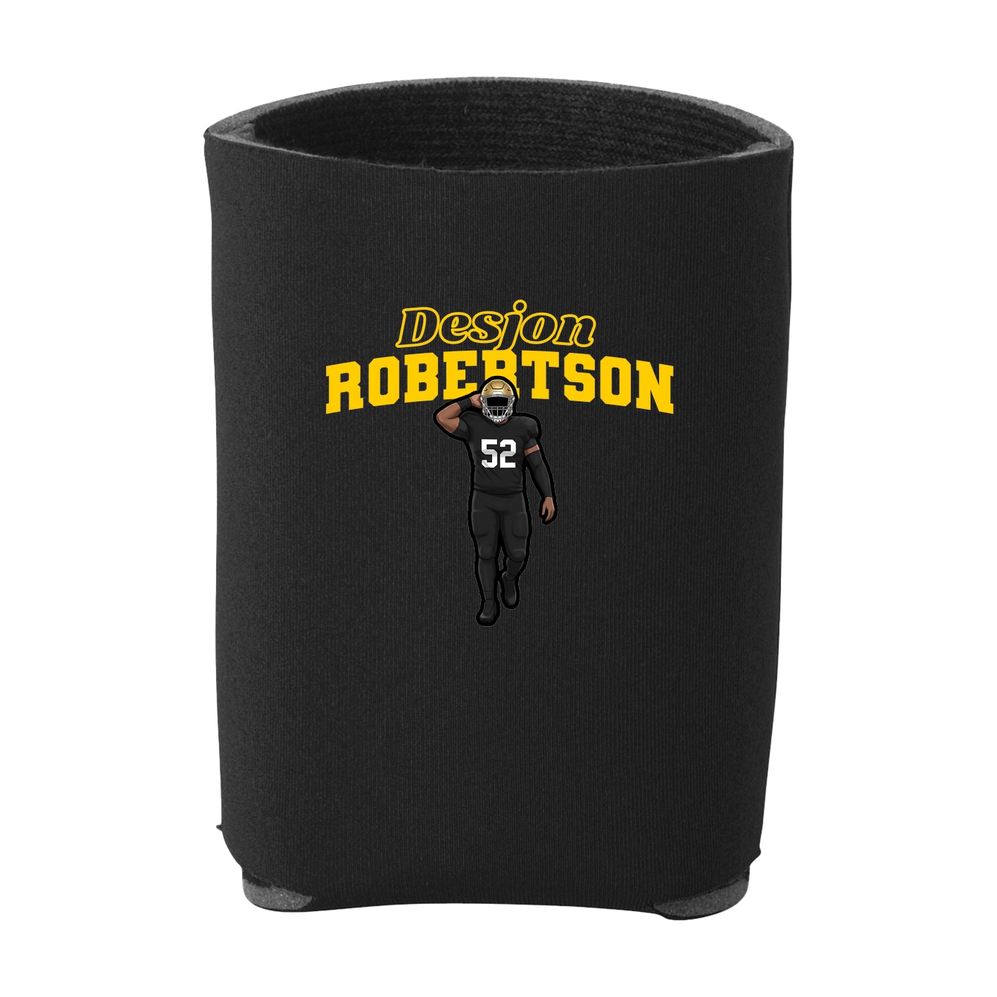 Can Holder — Name Arch in Black