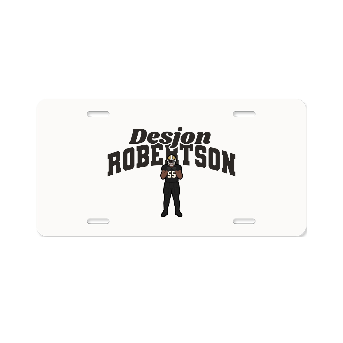License Plate — Signature Arch in Classic