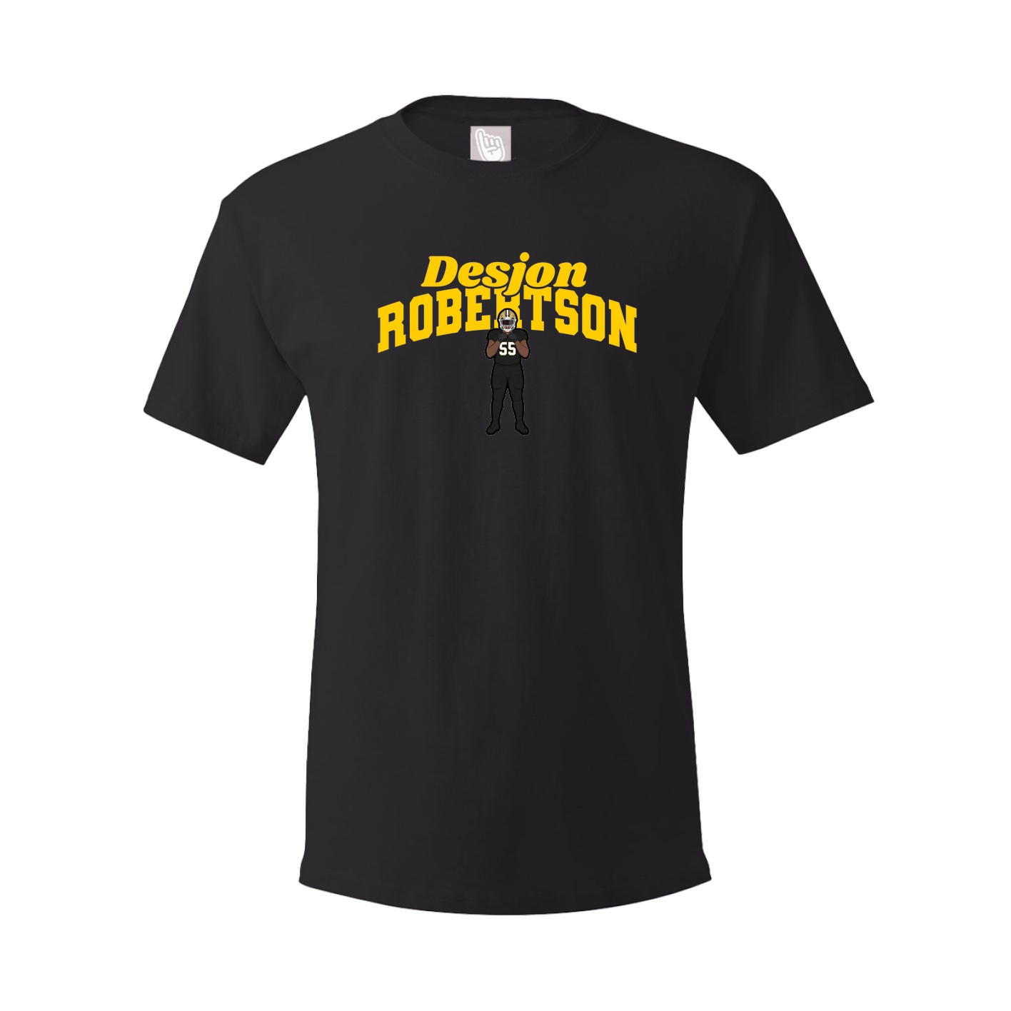 Tee — Signature Arch in Black