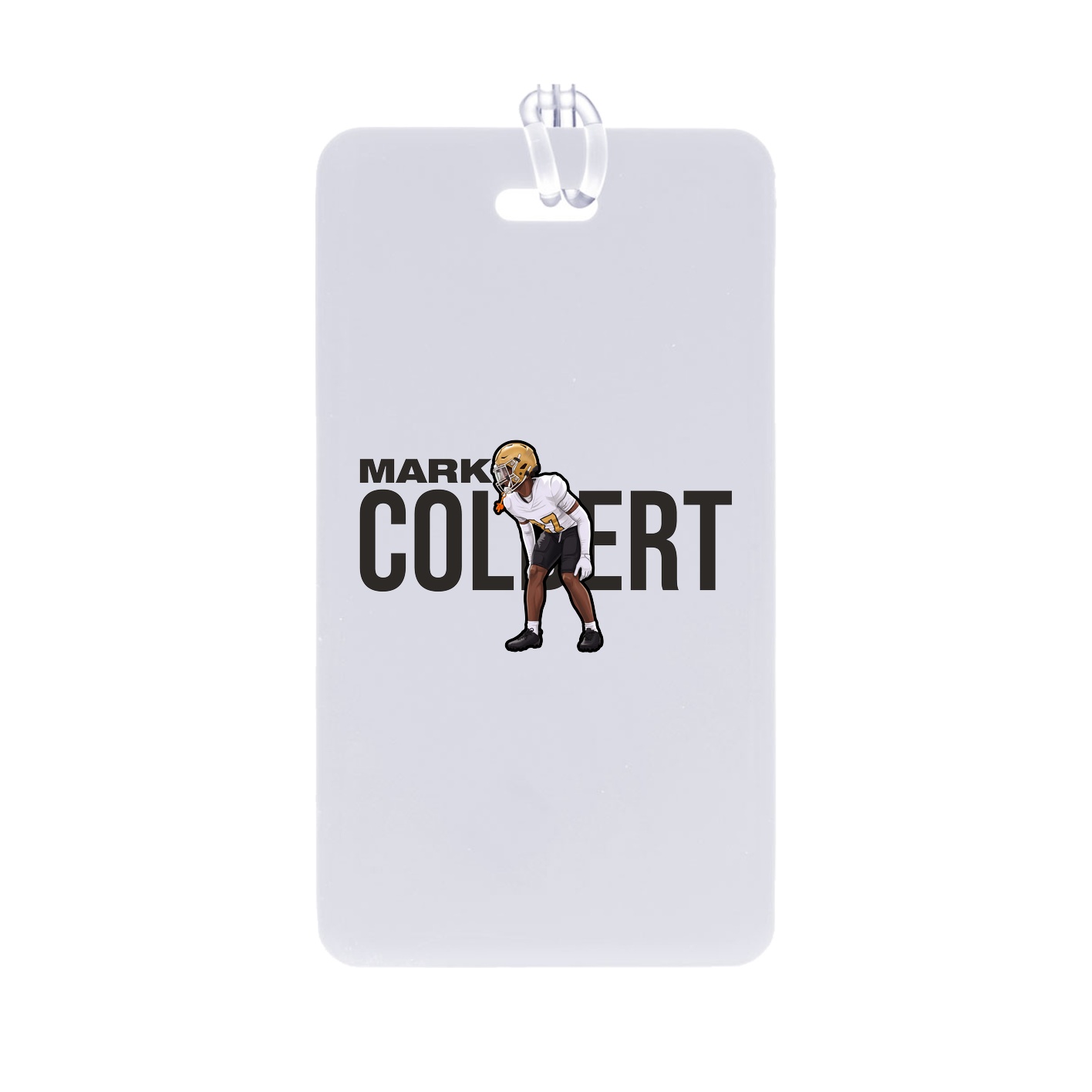 Bag Tag — Player Name in Classic