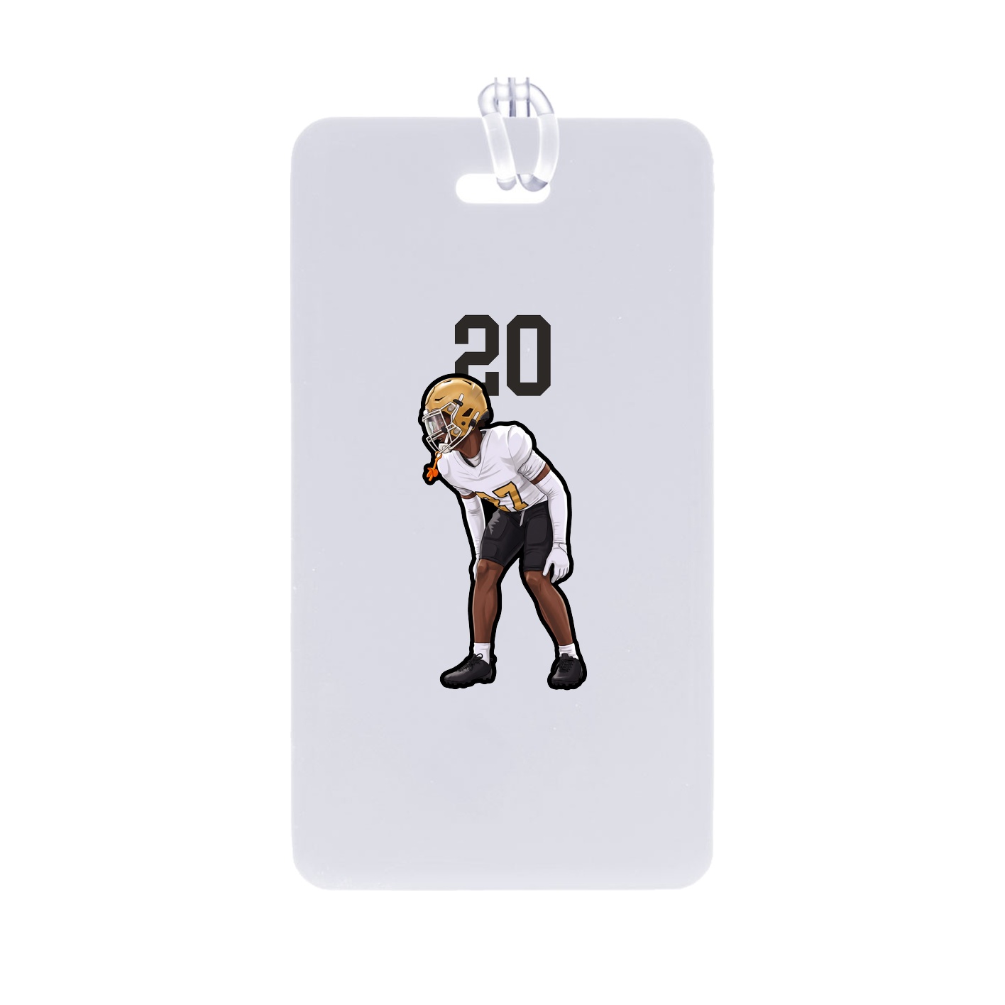 Bag Tag — Number Top in Classic