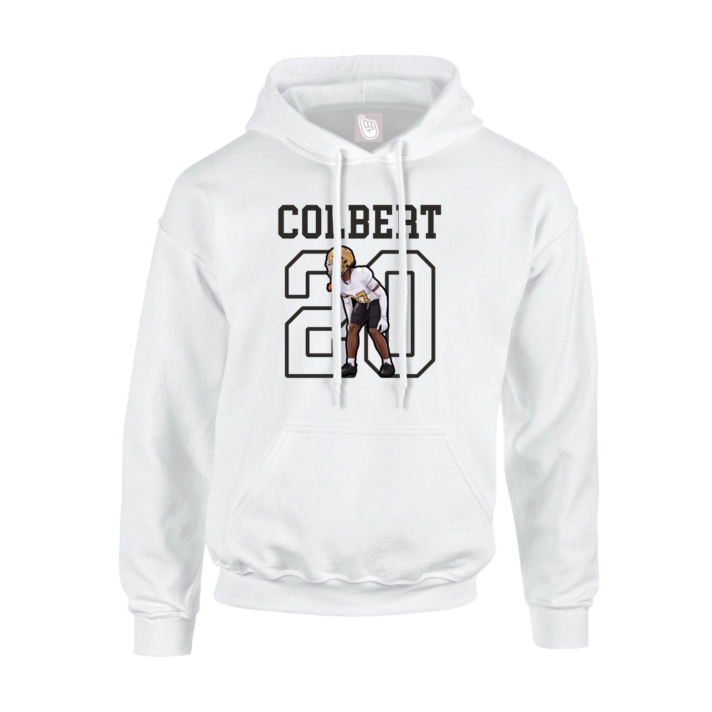 Youth Hoodie — Shirsey in White