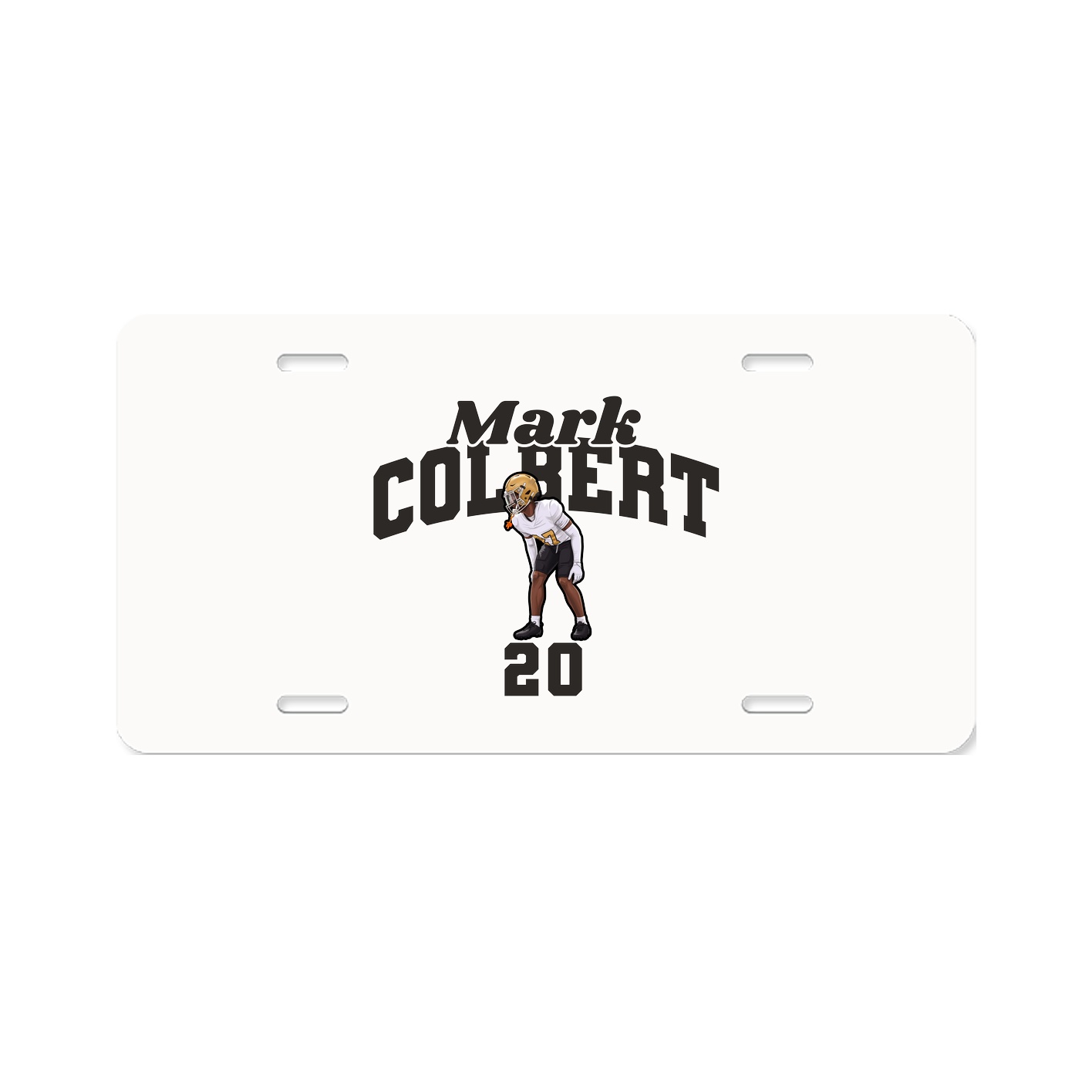 License Plate — Signature Arch in Classic