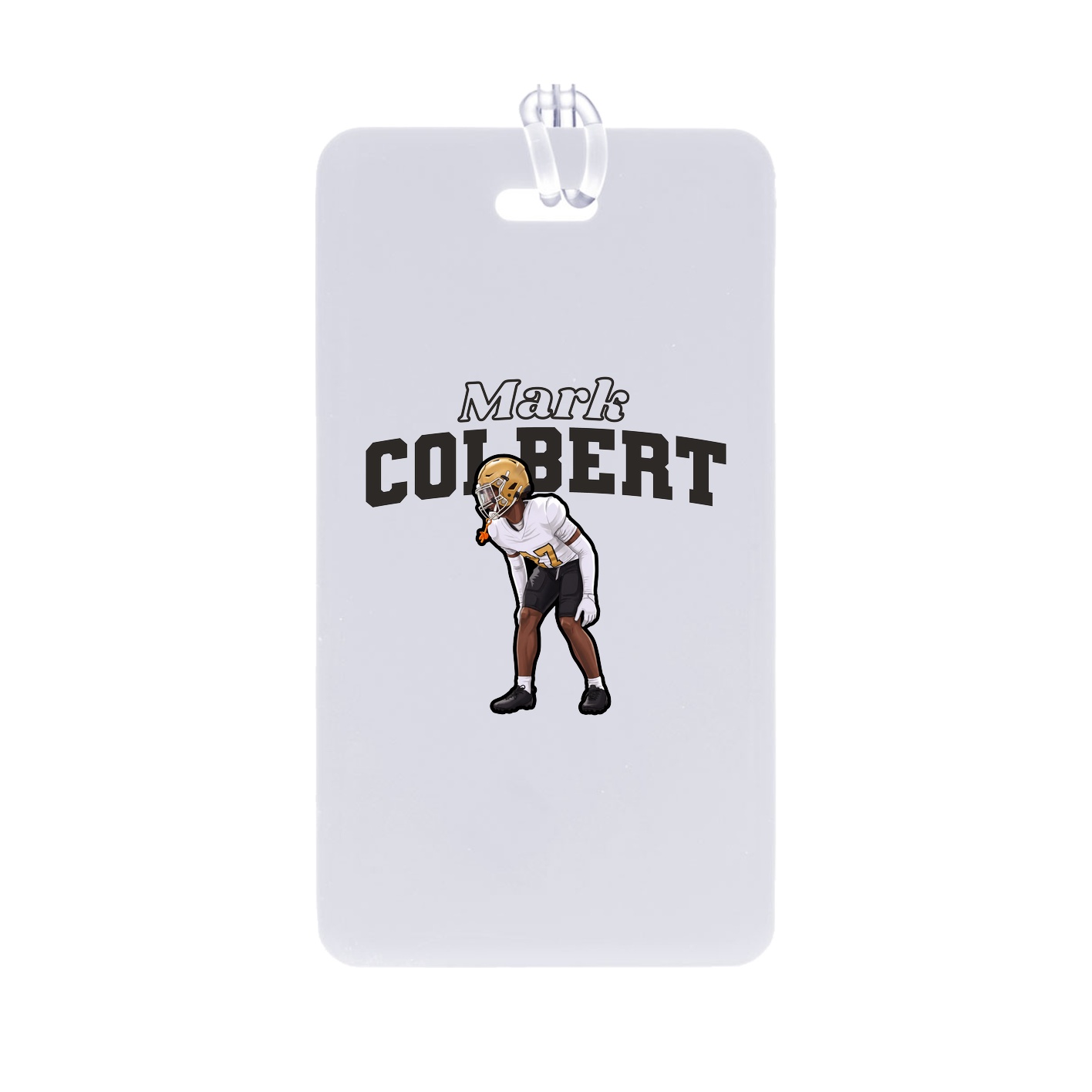 Bag Tag — Name Arch in Classic