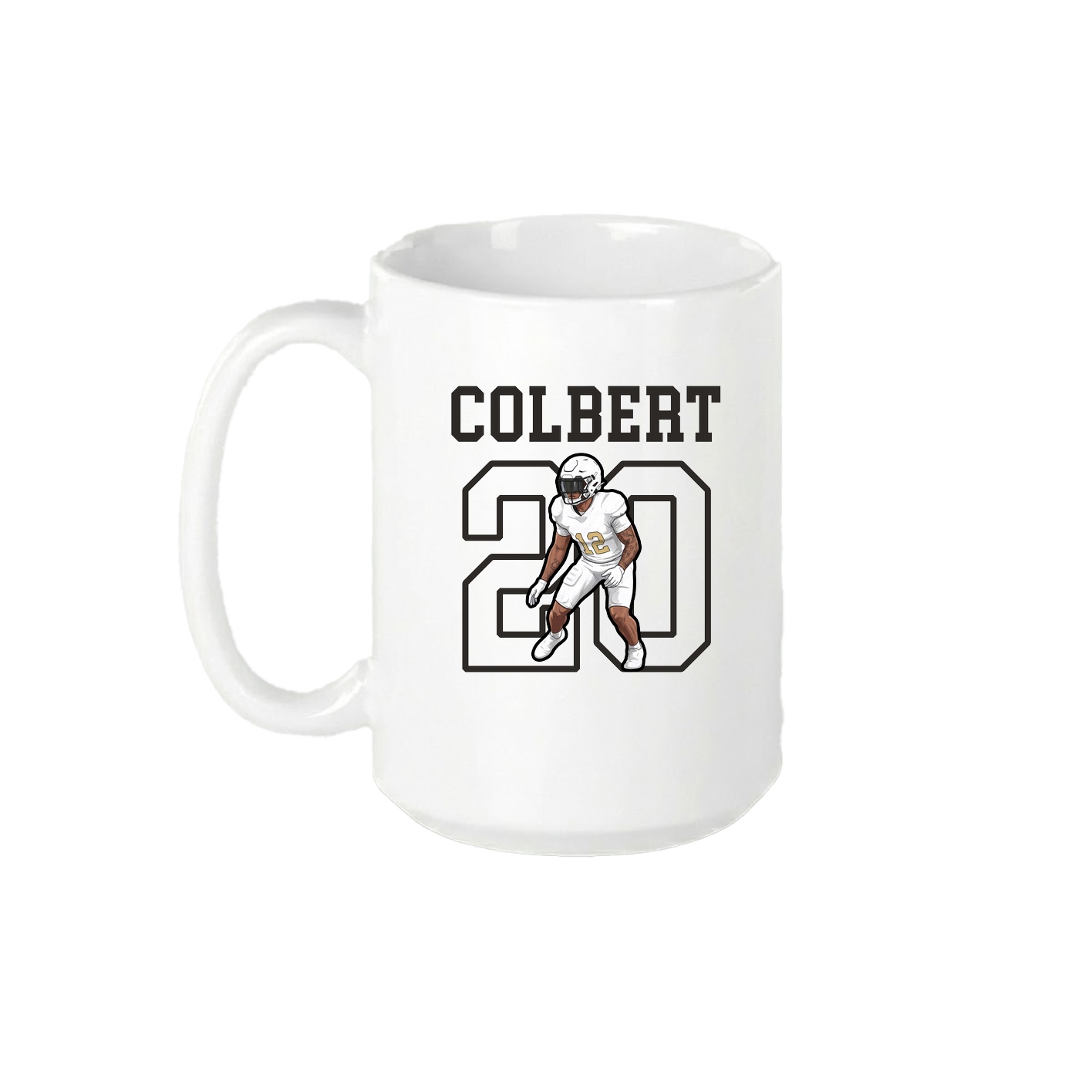 15oz Coffee Mug — Shirsey in White