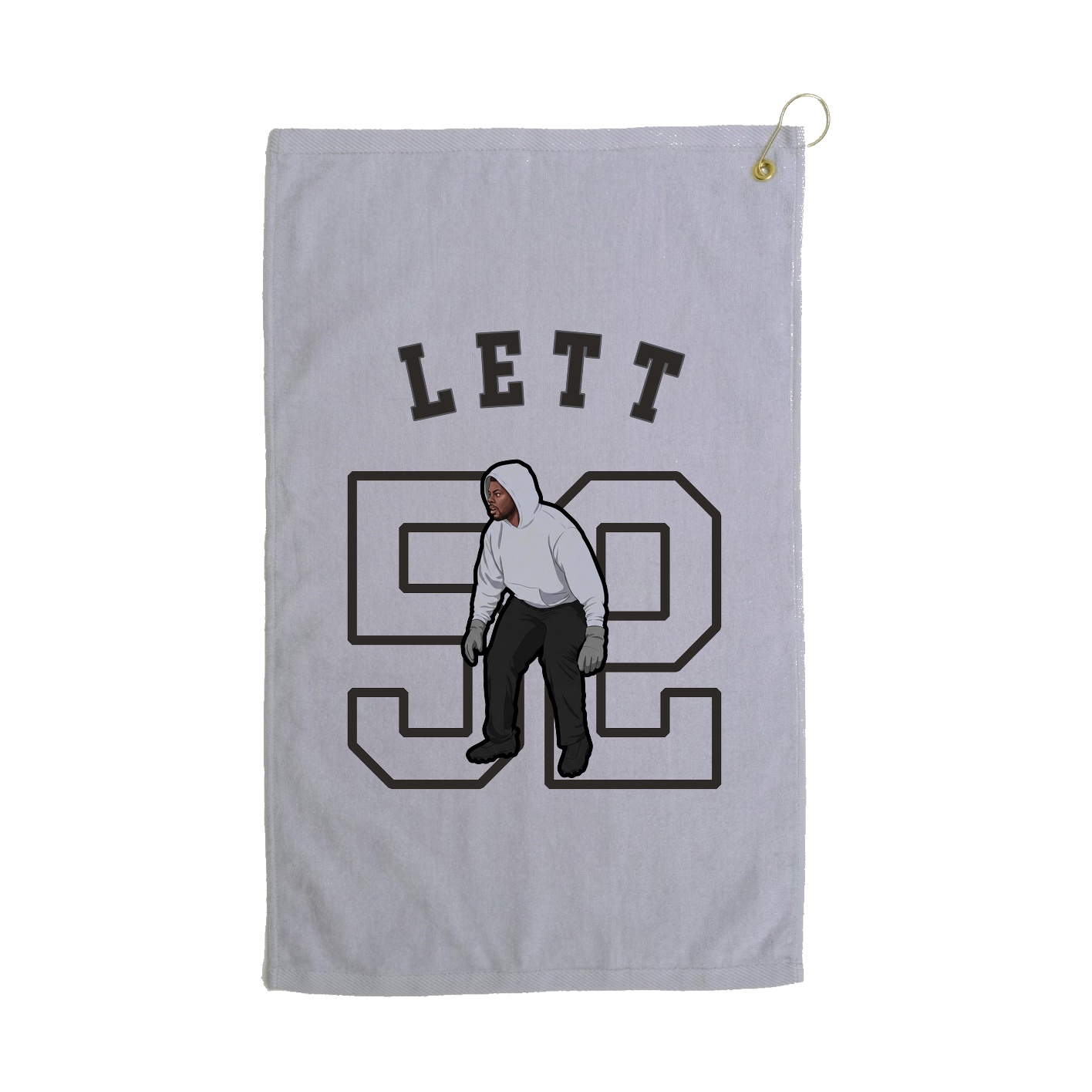 Golf Towel — Shirsey Arch in Grey