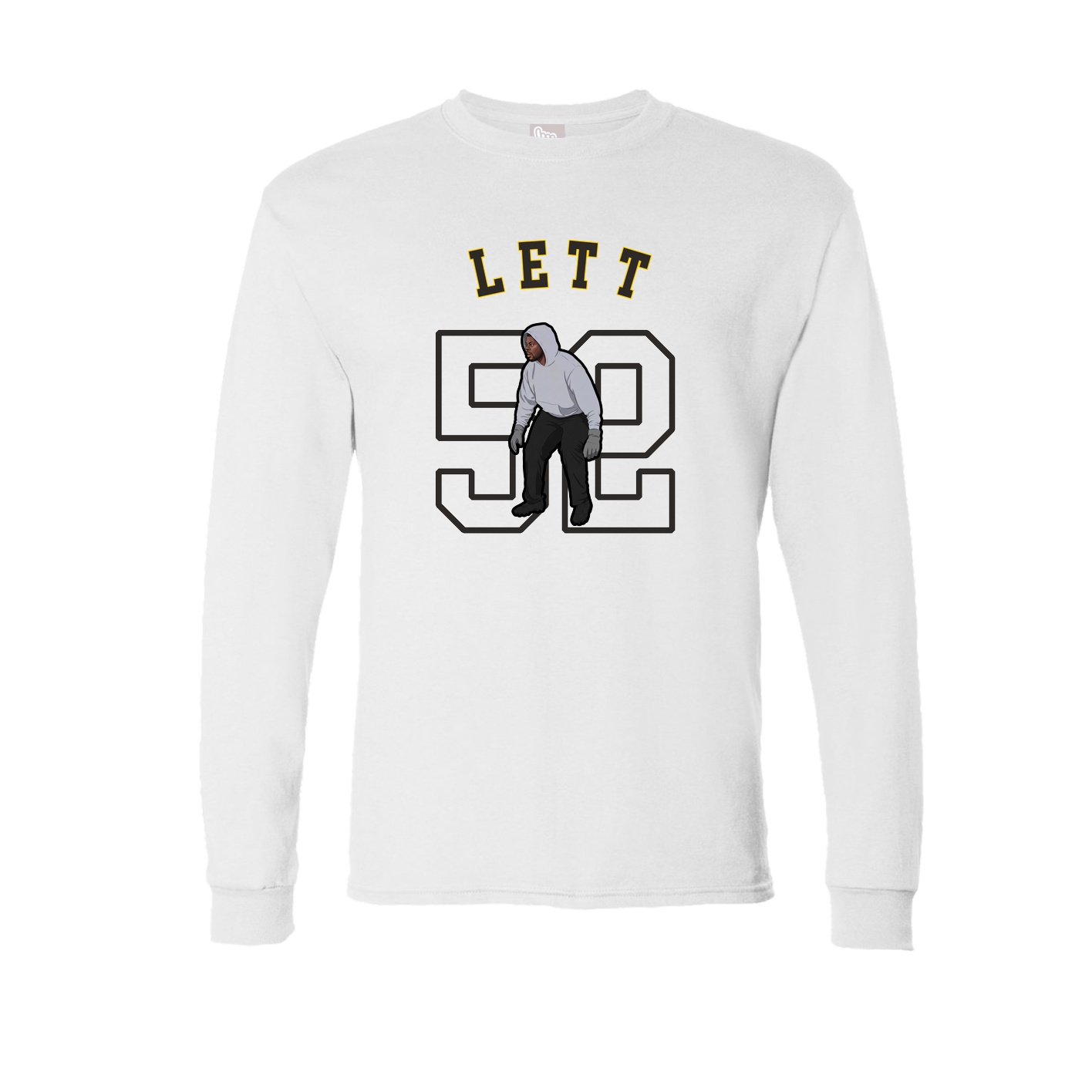 Long Sleeve Tee — Shirsey Arch in White