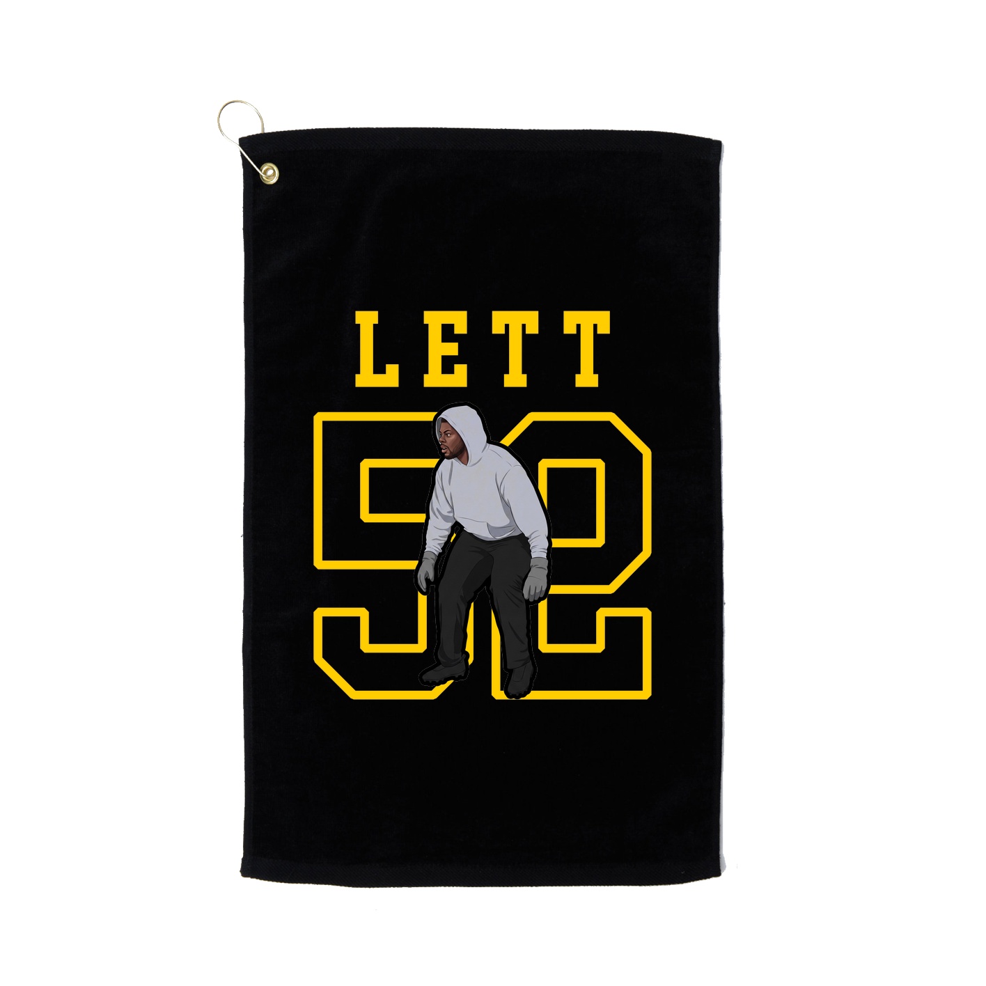 Golf Towel — Shirsey in Black
