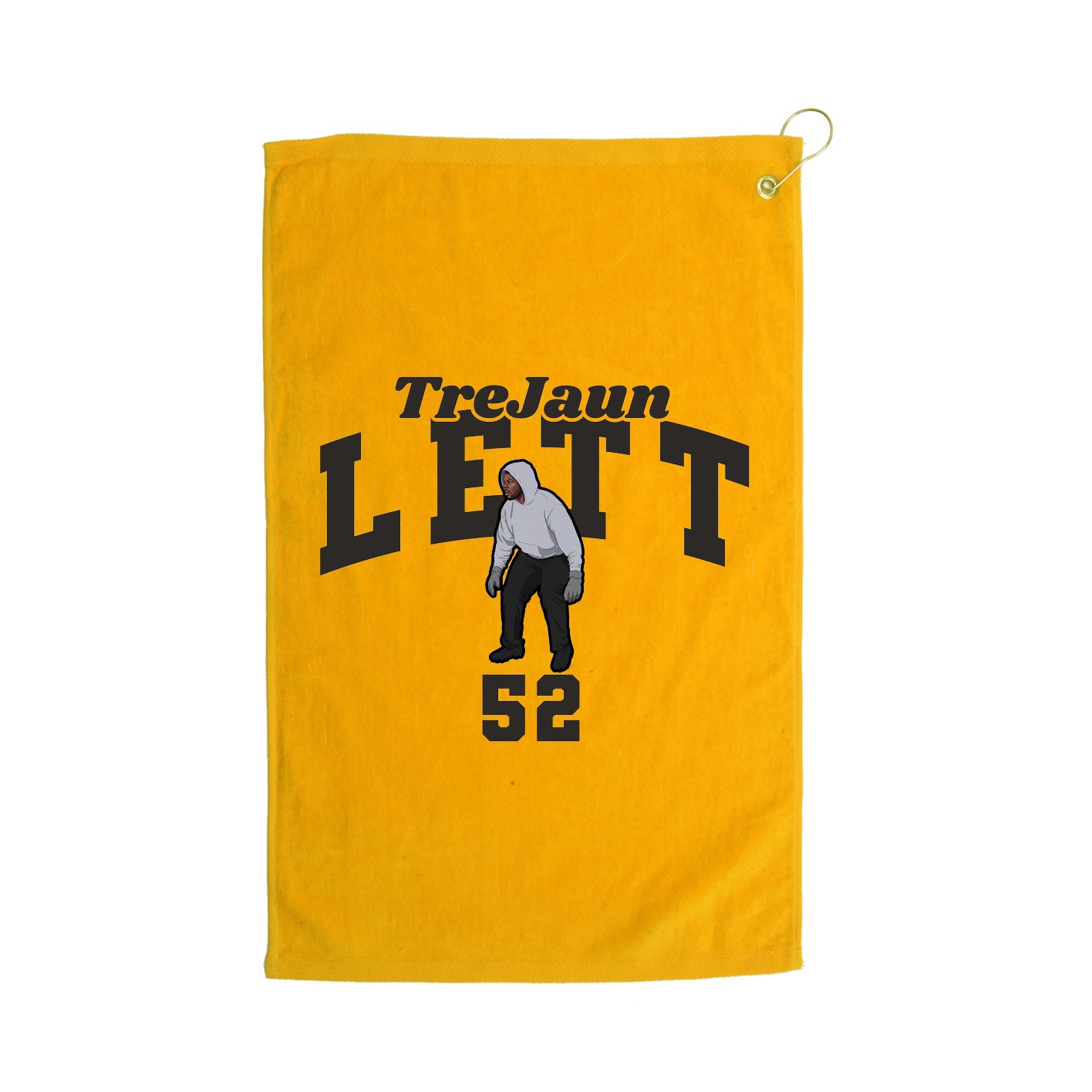 Golf Towel — Signature Arch in Gold