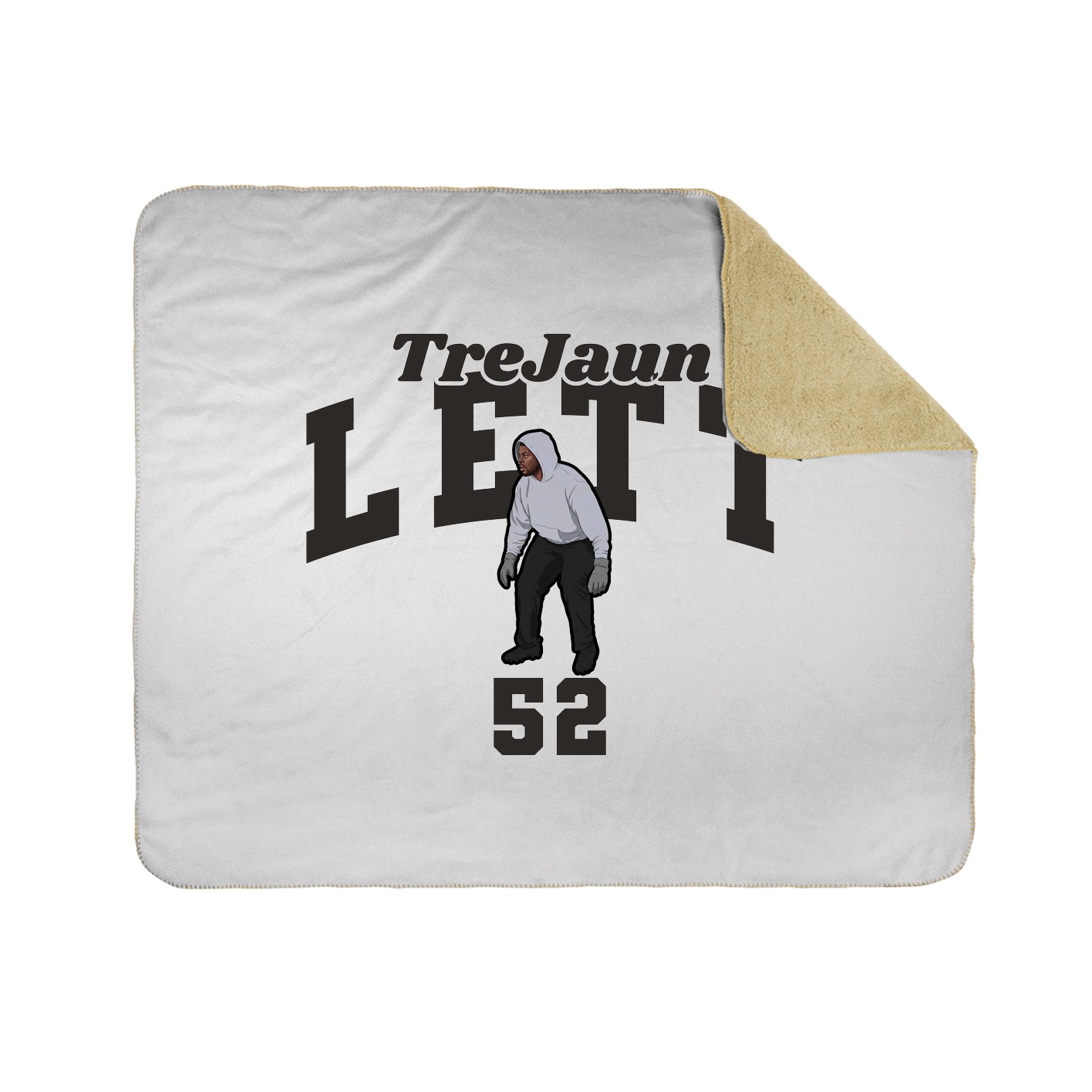 Throw Blanket — Signature Arch in White