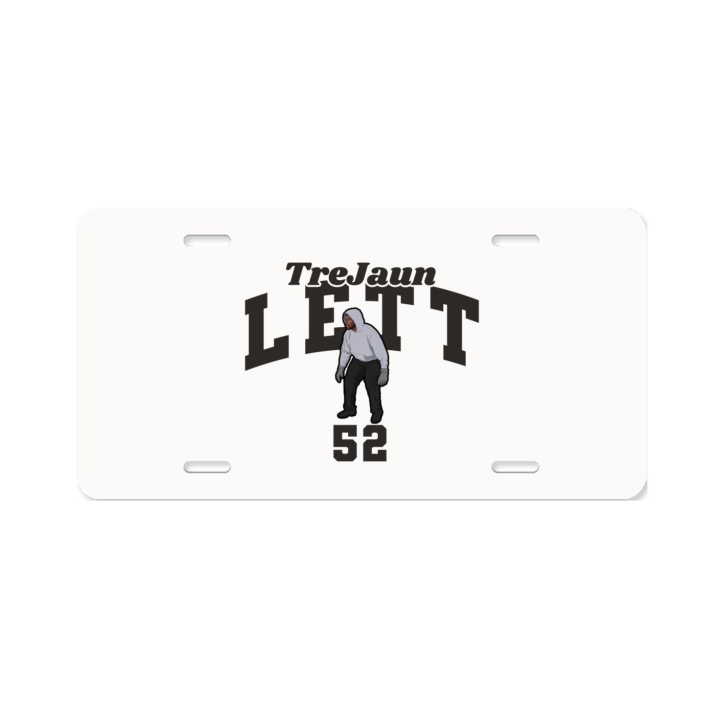 License Plate — Signature Arch in Classic