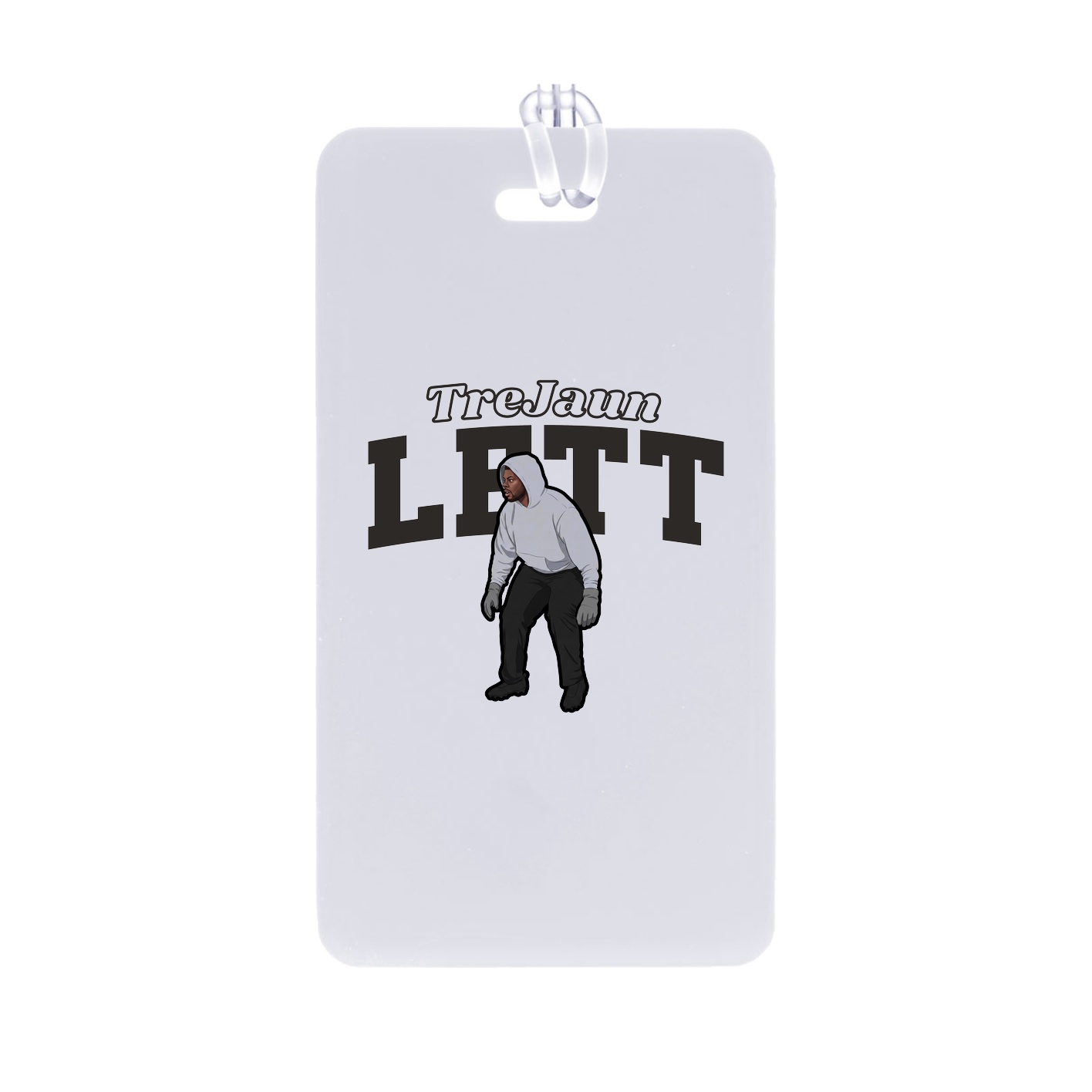 Bag Tag — Name Arch in Classic