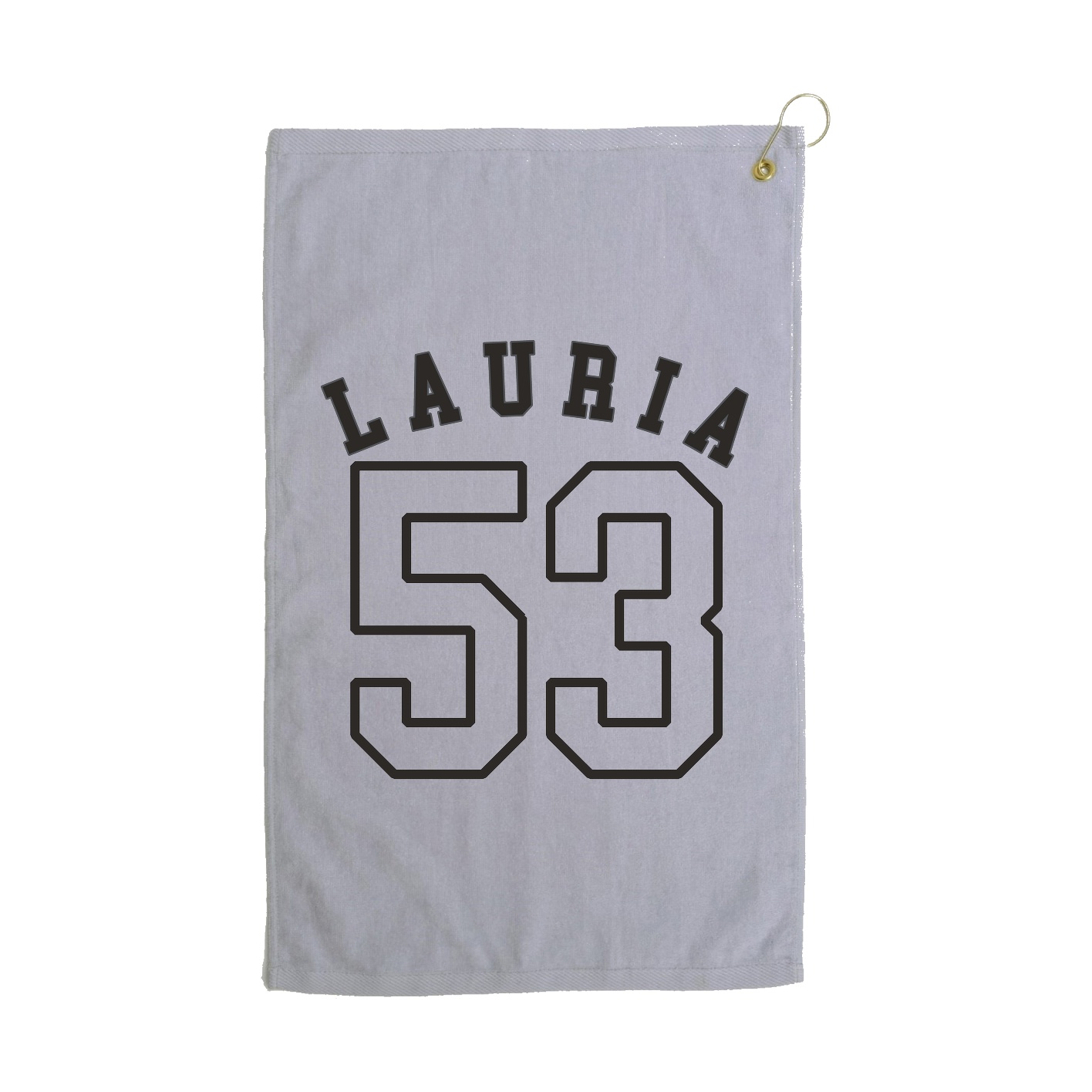 Golf Towel — Shirsey Arch in Grey
