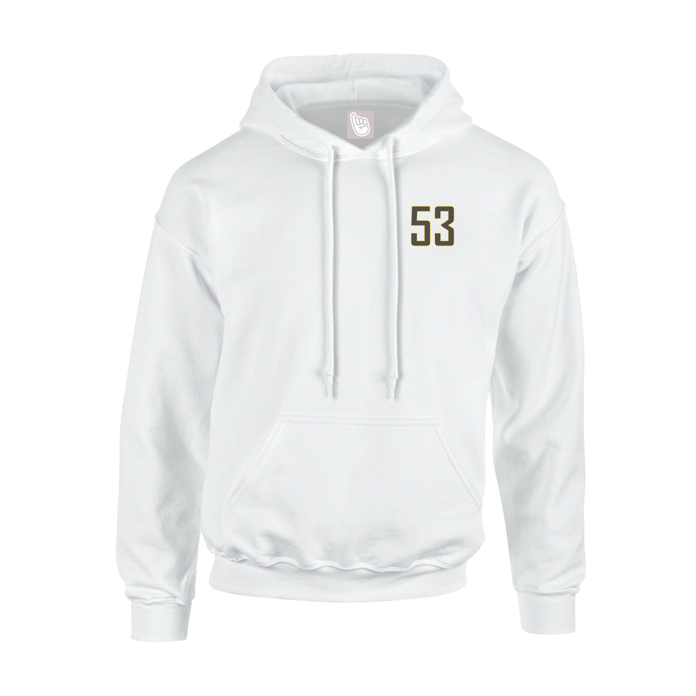 Hoodie — Front Shirsy in White
