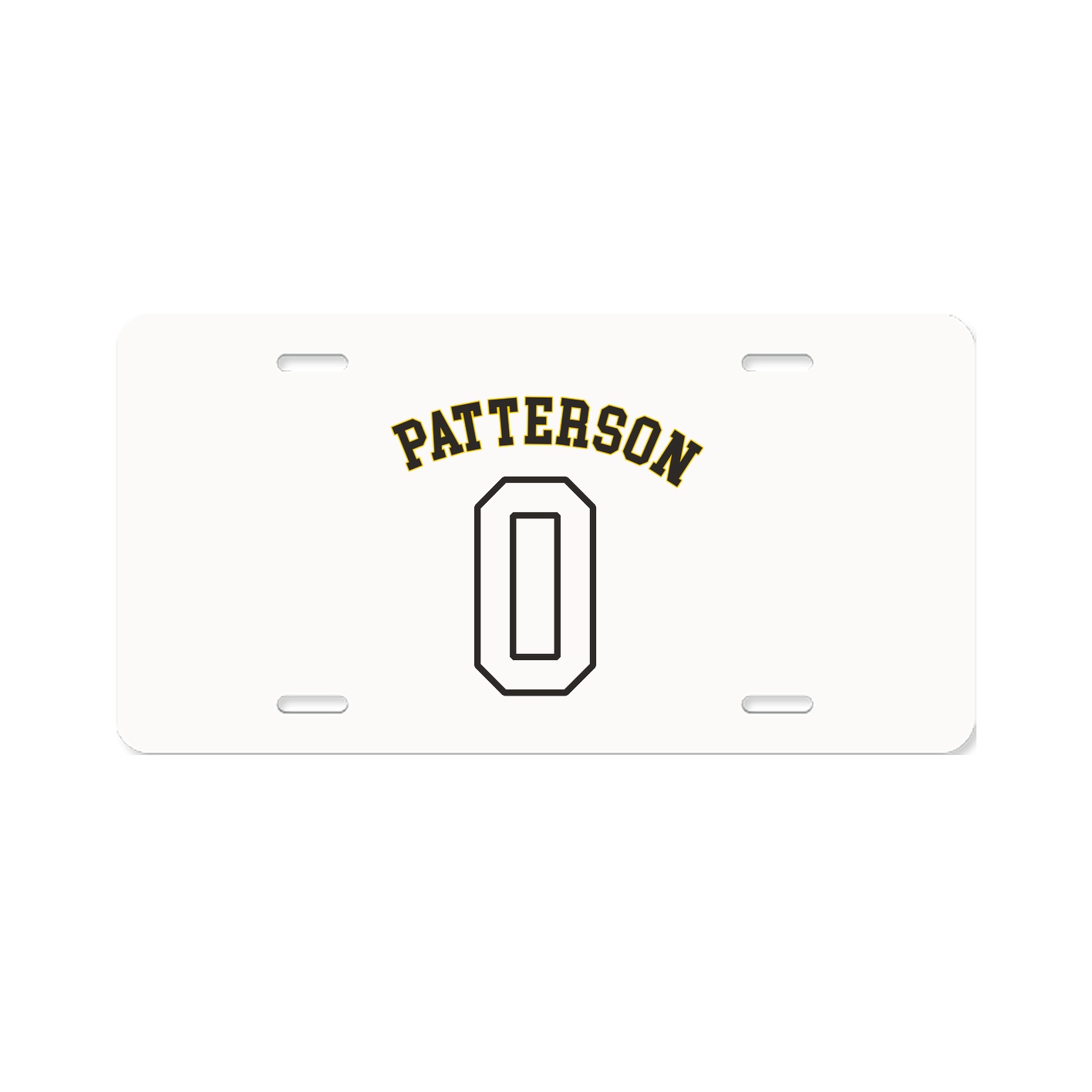 License Plate — Shirsey Arch in Classic