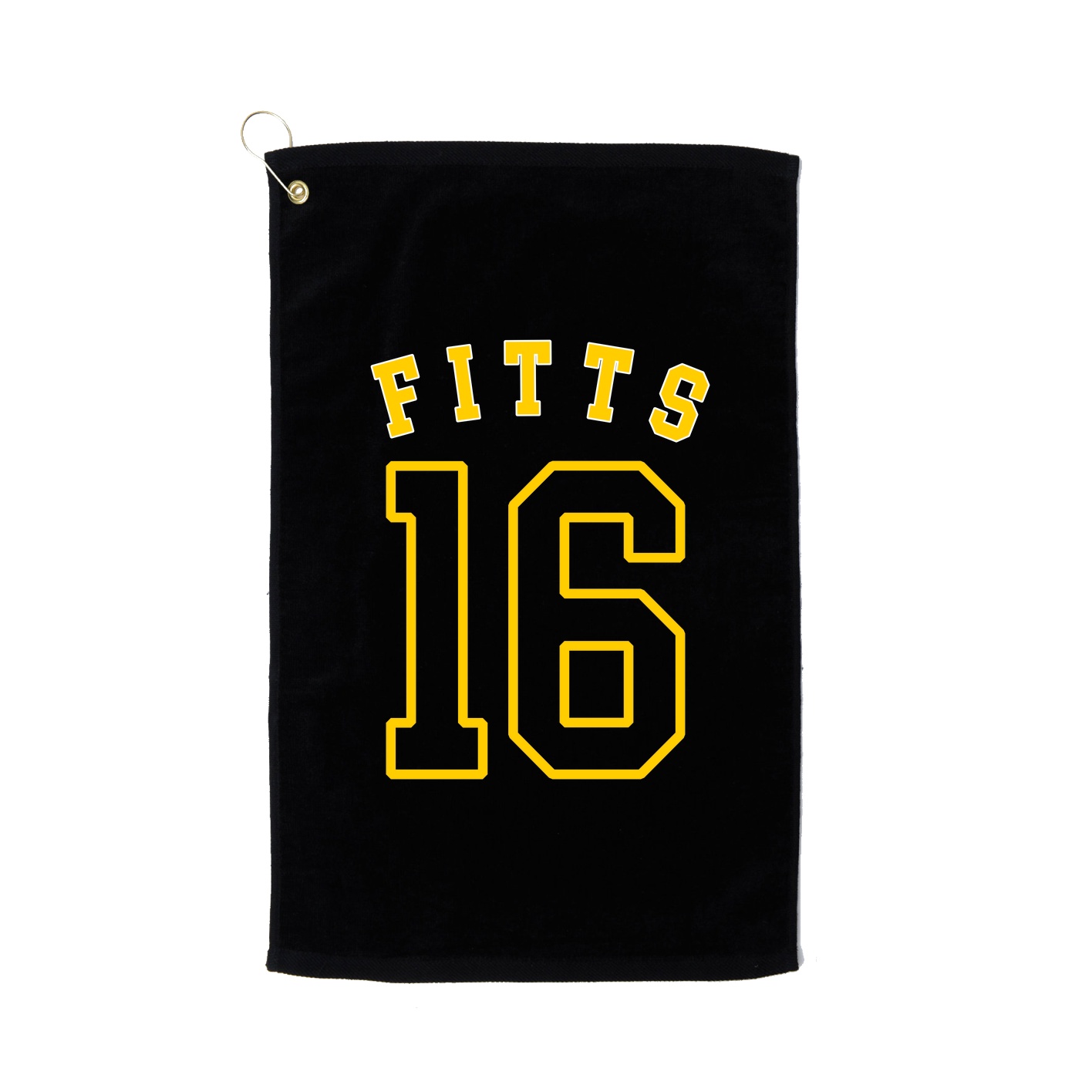 Golf Towel — Shirsey Arch in Black