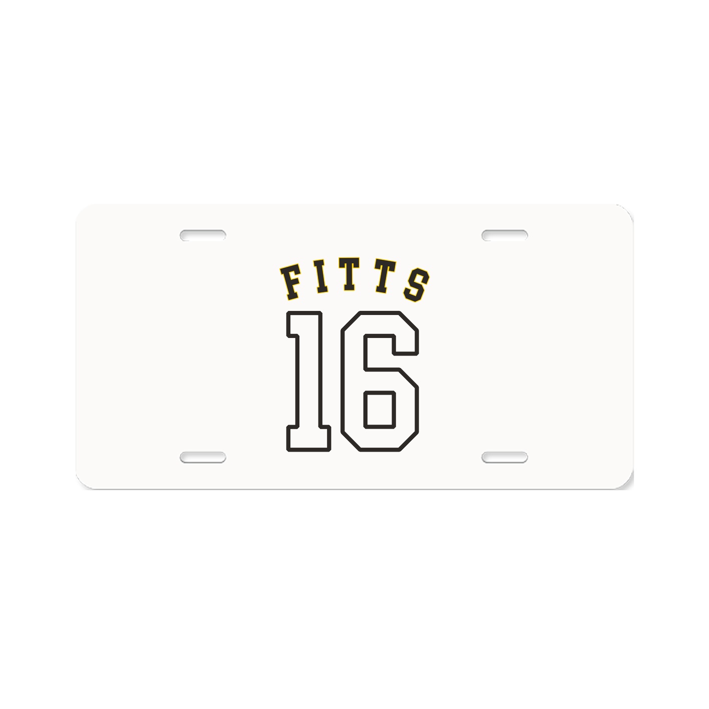 License Plate — Shirsey Arch in Classic