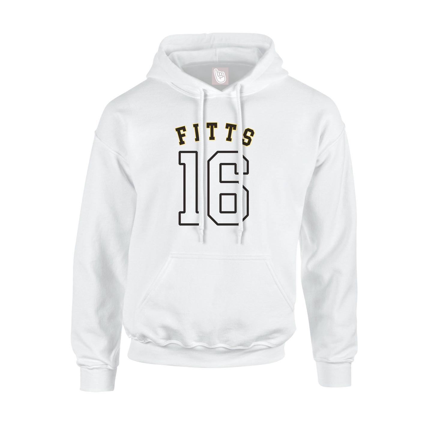 Hoodie — Shirsey Arch in White