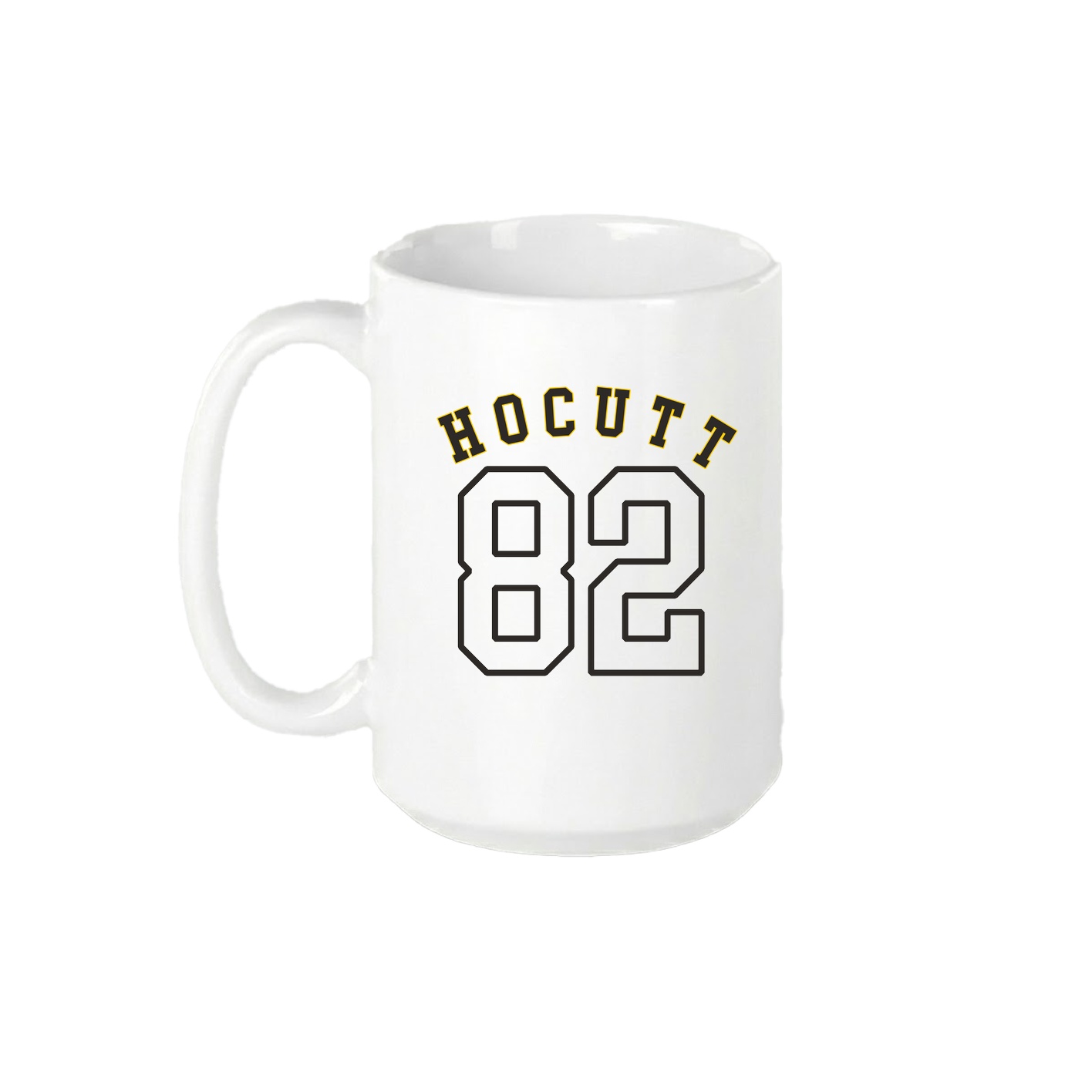15oz Coffee Mug — Shirsey Arch in White