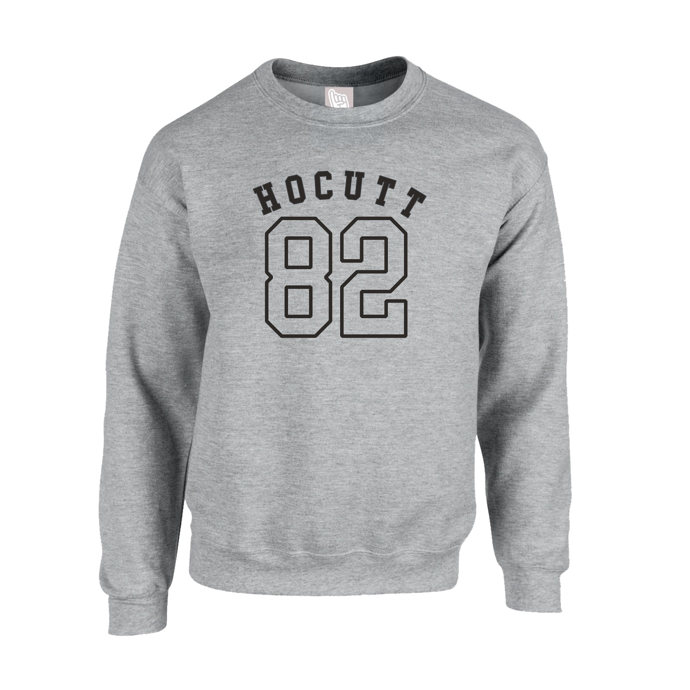 Fleece Crew — Shirsey Arch in Grey
