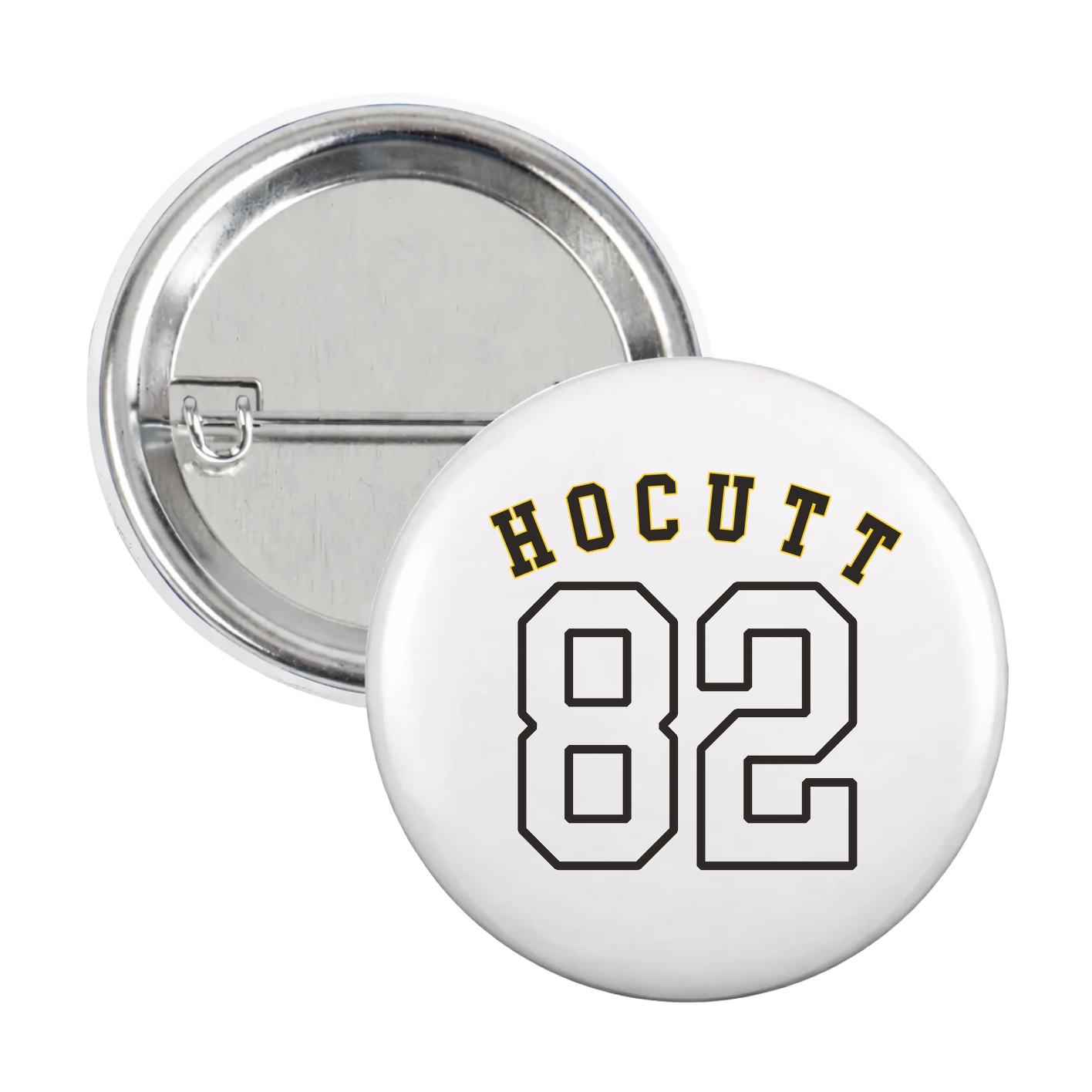 Game Day Button — Shirsey Arch in White