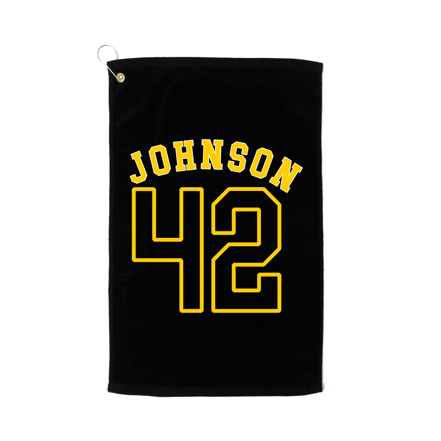 Golf Towel — Shirsey Arch in Black