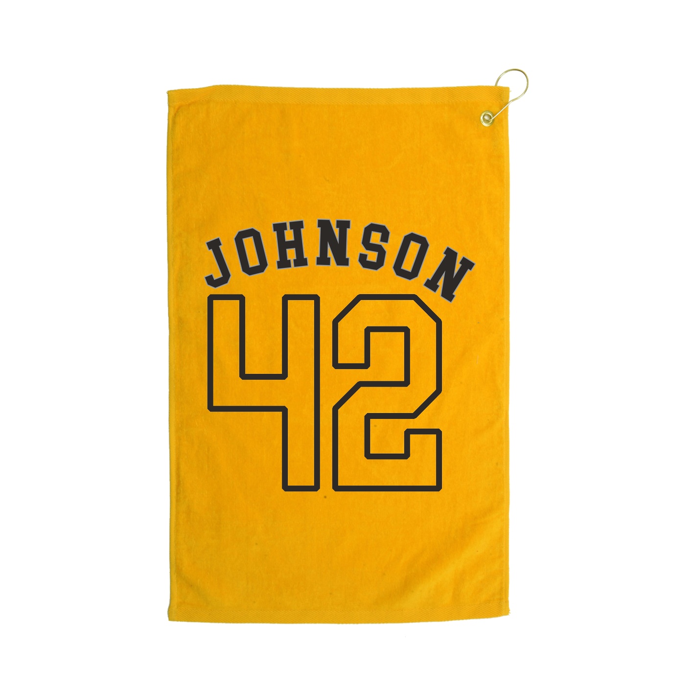 Golf Towel — Shirsey Arch in Gold