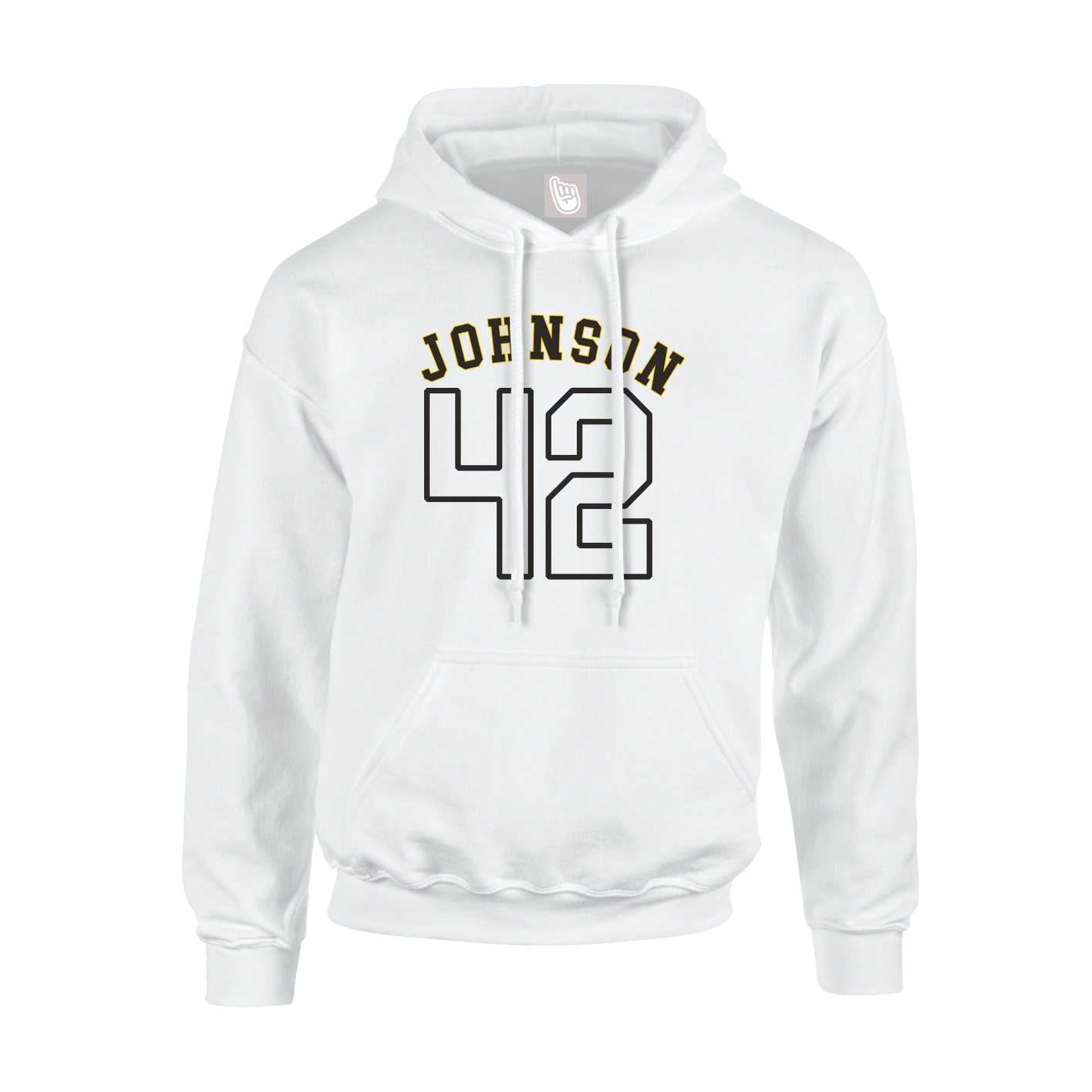Hoodie — Shirsey Arch in White