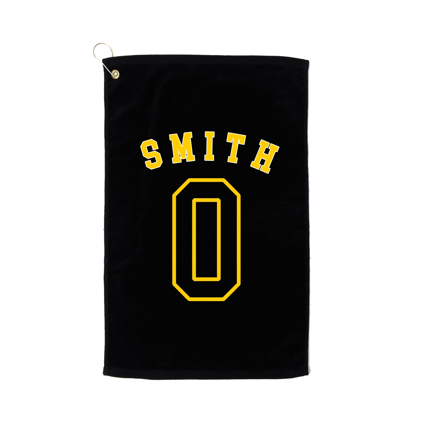Golf Towel — Shirsey Arch in Black