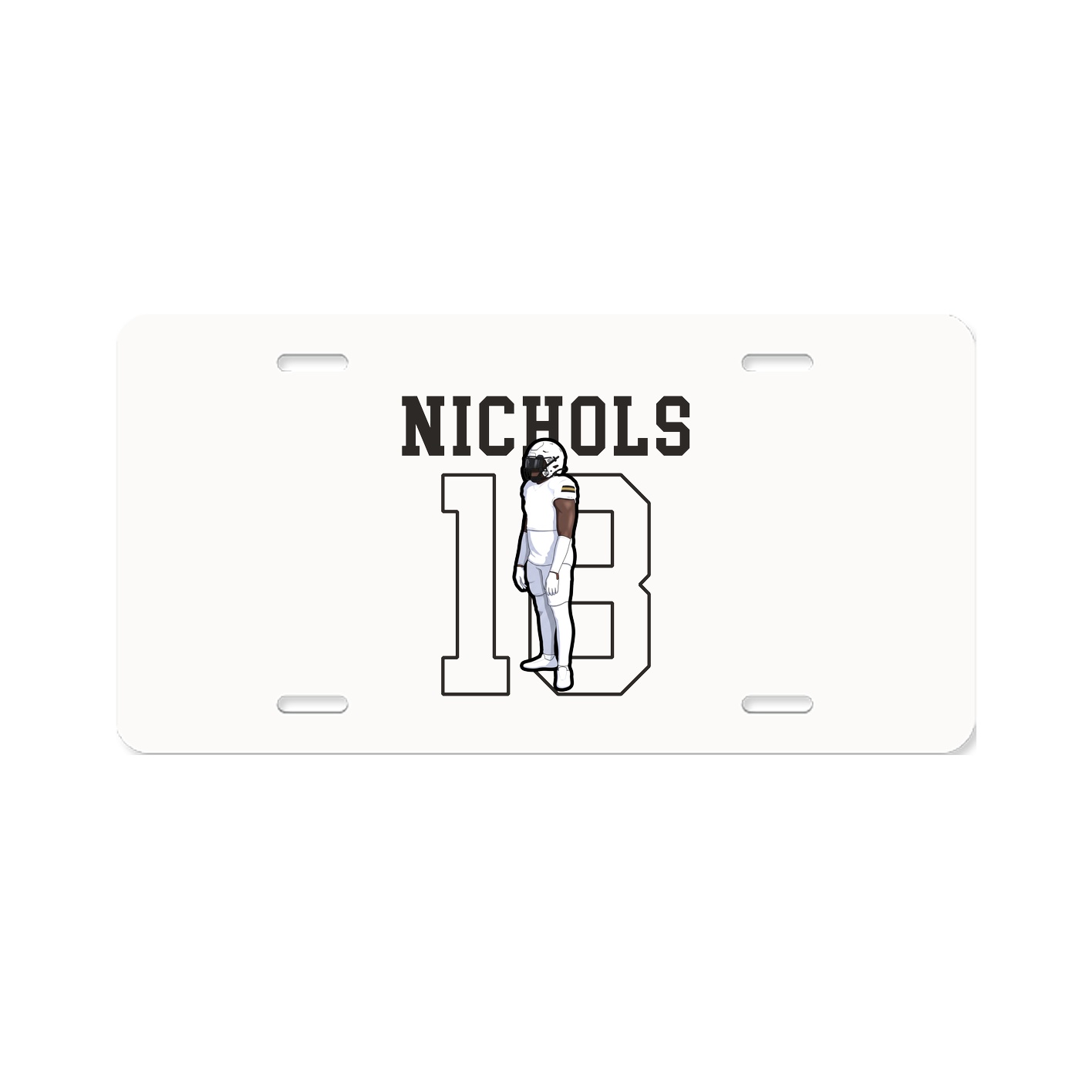 License Plate — Shirsey in Classic
