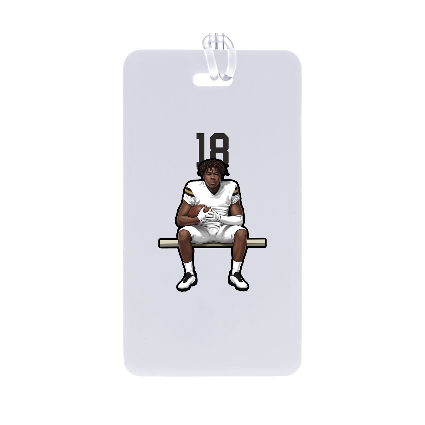 Bag Tag — Number Top in Classic
