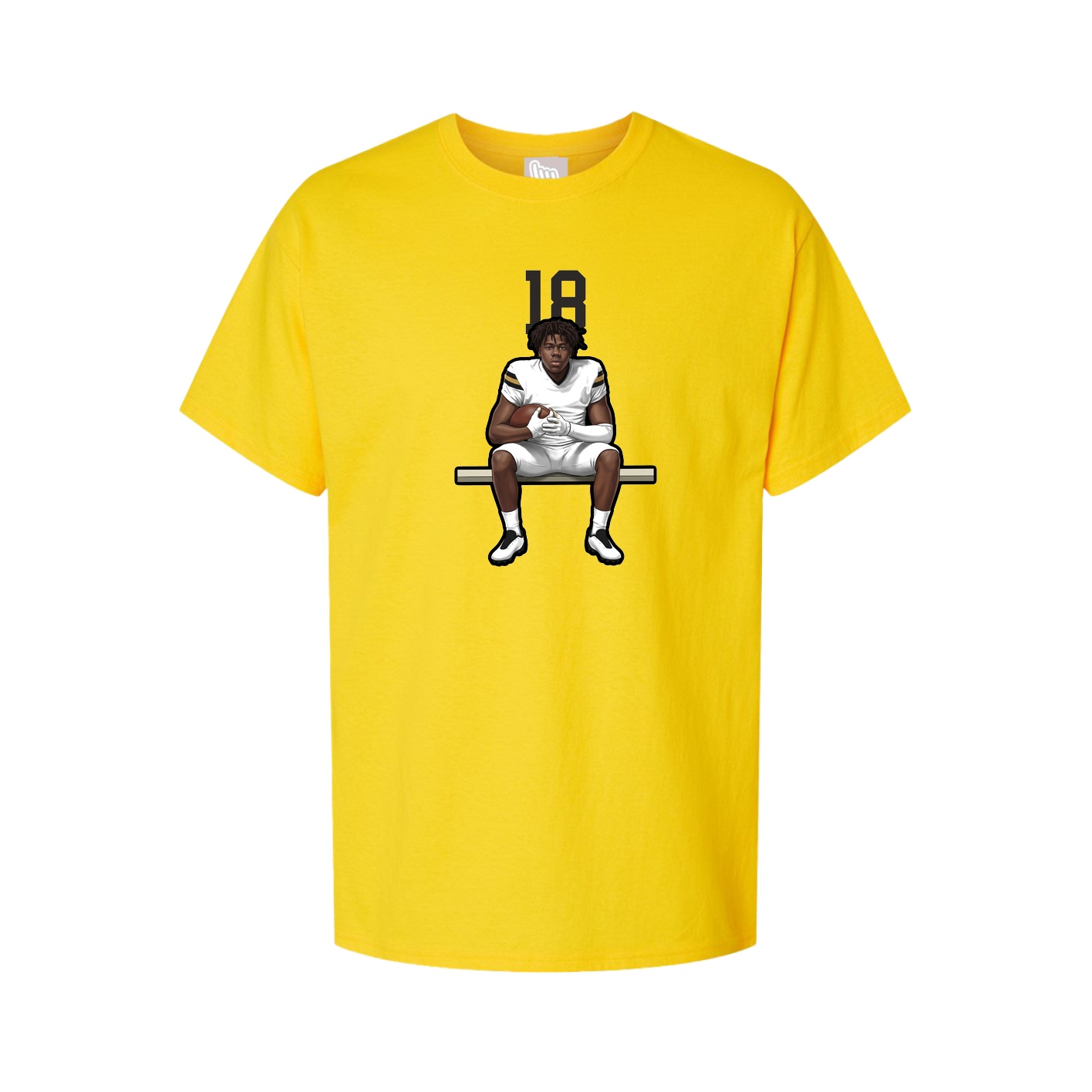 Tee — Number Top in Gold