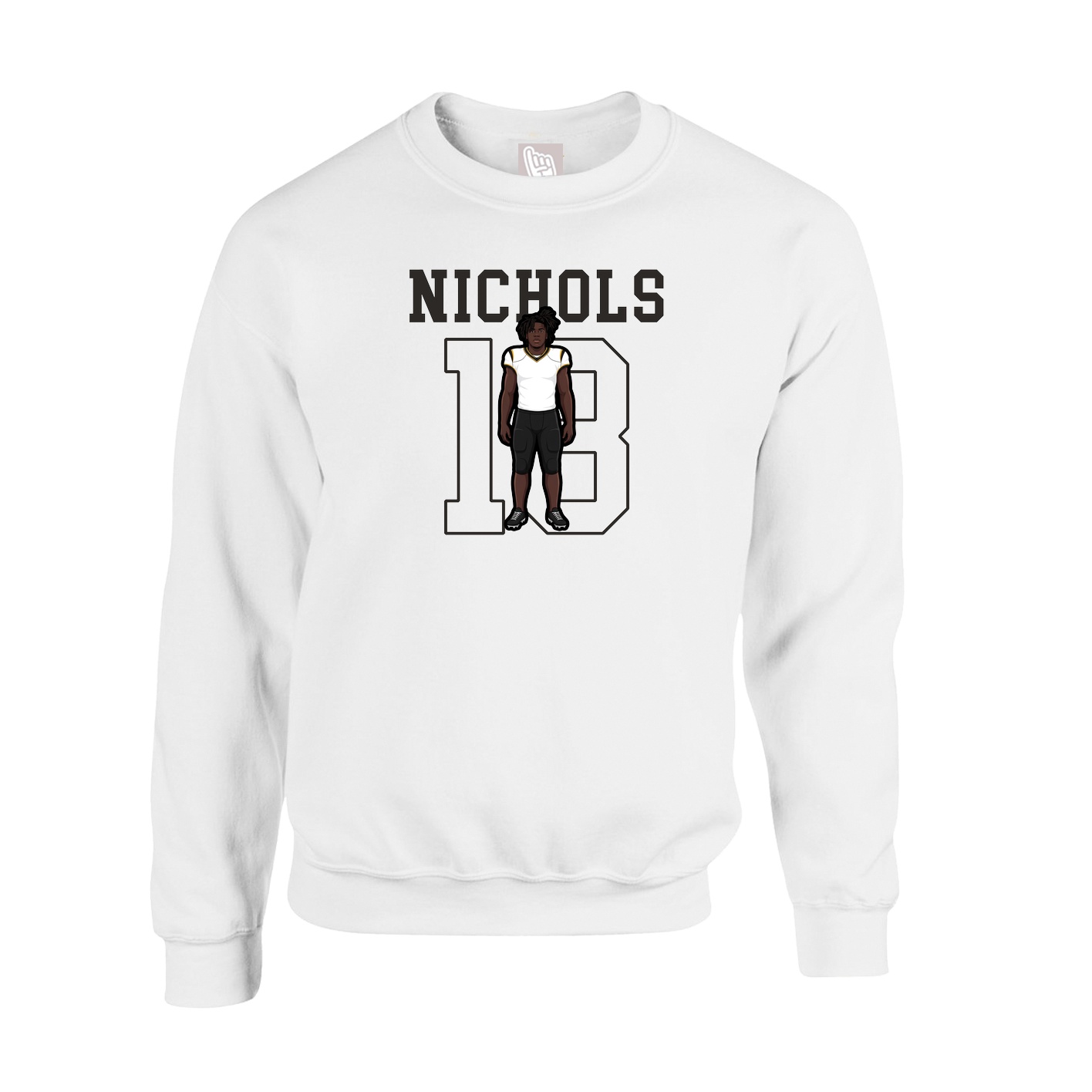 Fleece Crew — Shirsey in White