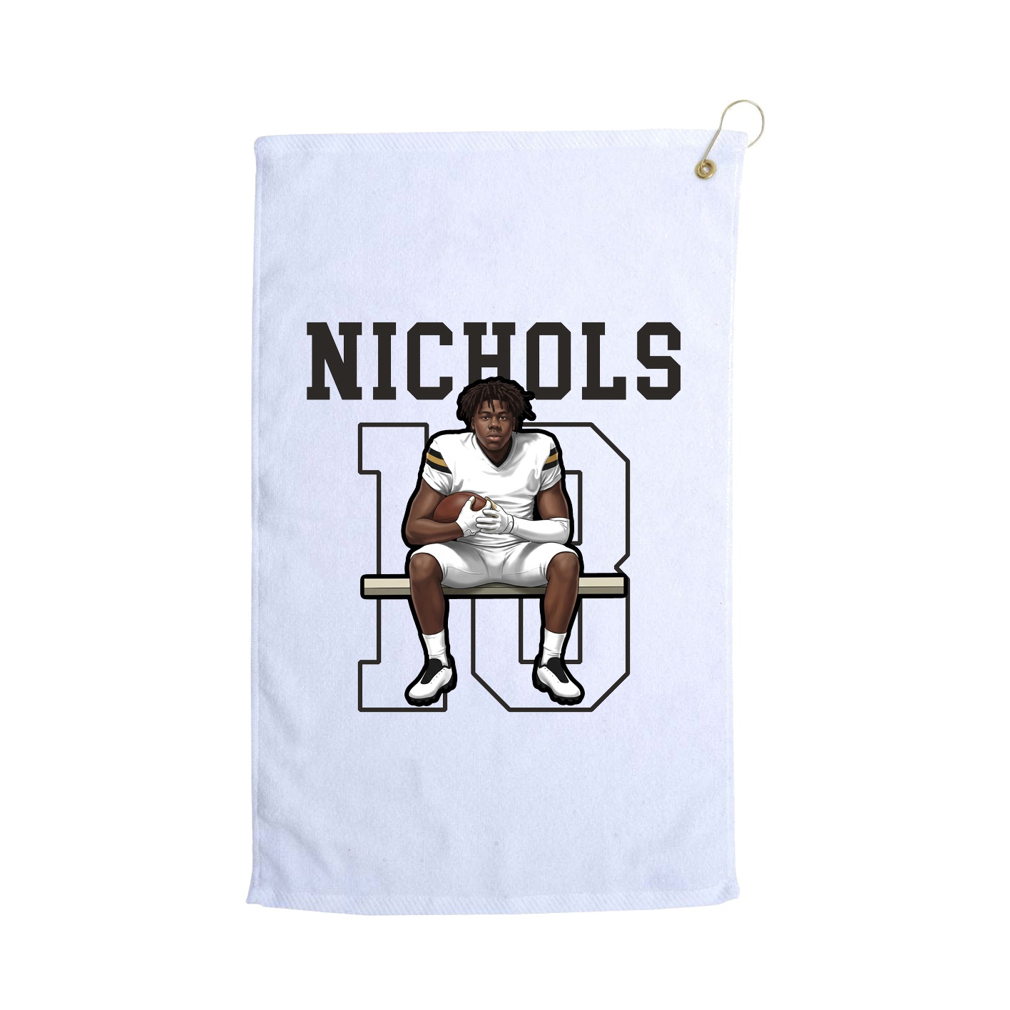 Golf Towel — Shirsey in White