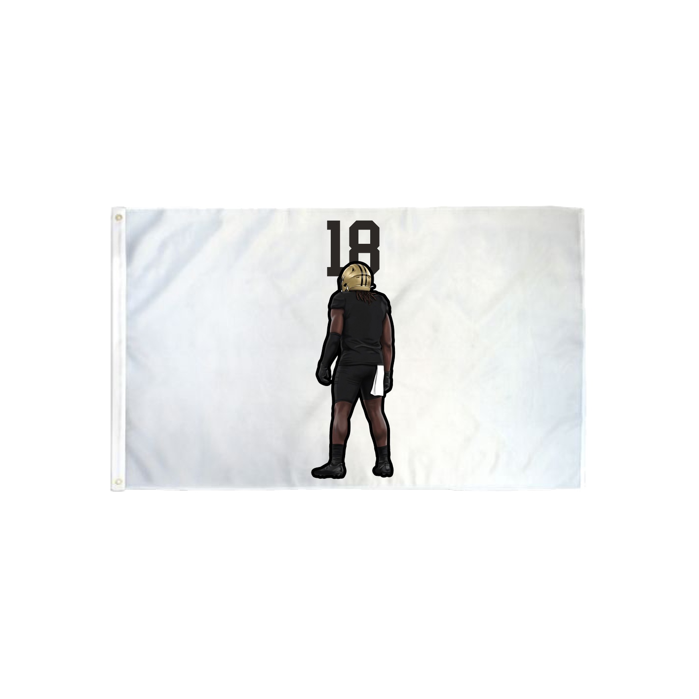 3x5 Flag — Number Top in Classic