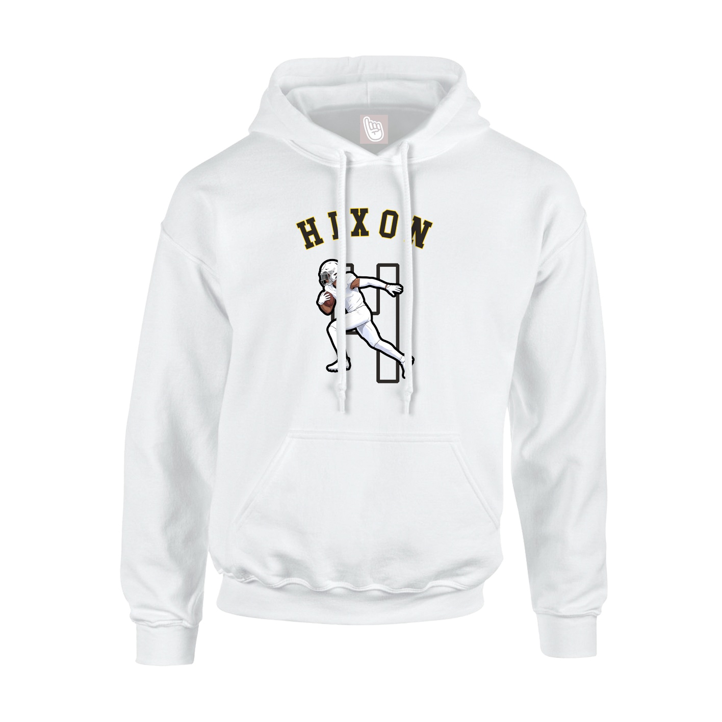 Hoodie — Shirsey Arch in White