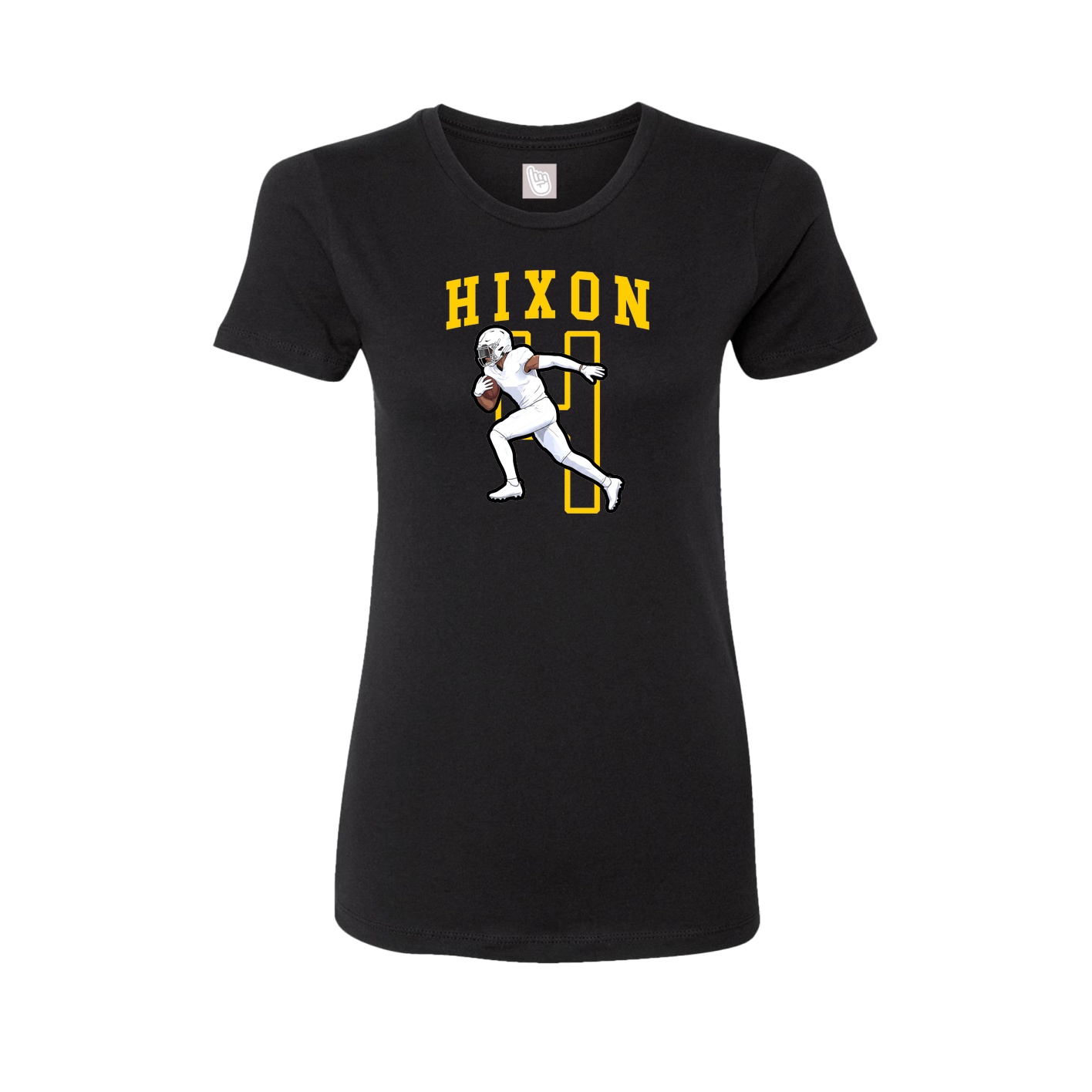 Fitted Women's Tee — Shirsey in Black