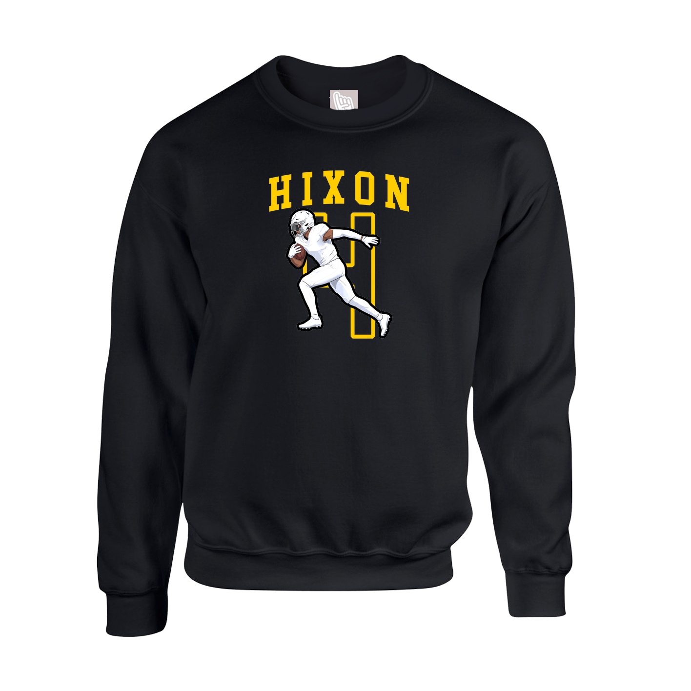Fleece Crew — Shirsey in Black