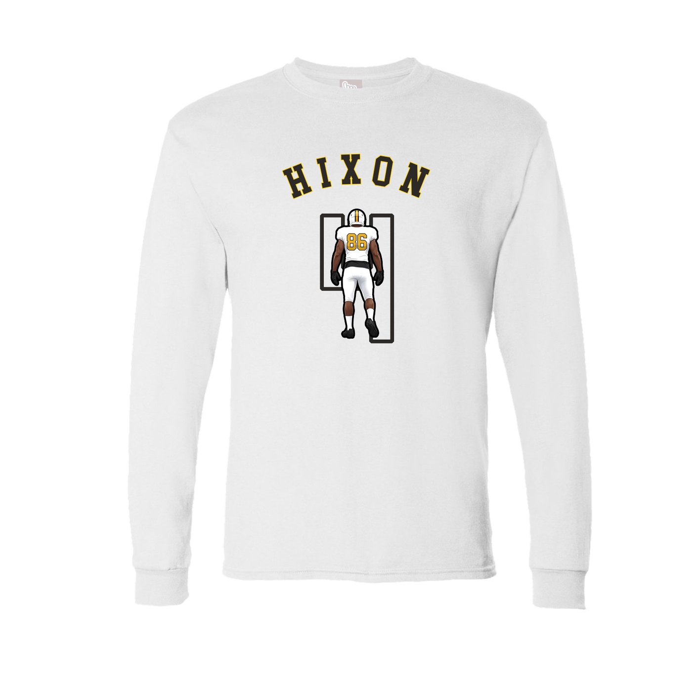 Long Sleeve Tee — Shirsey Arch in White