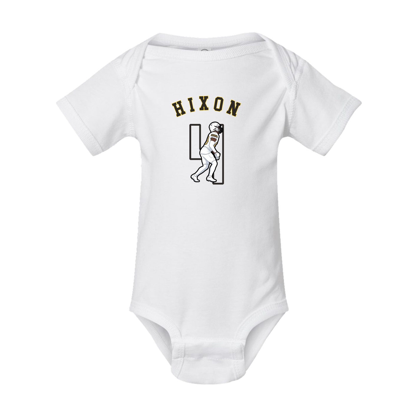 Baby Onesie — Shirsey Arch in White