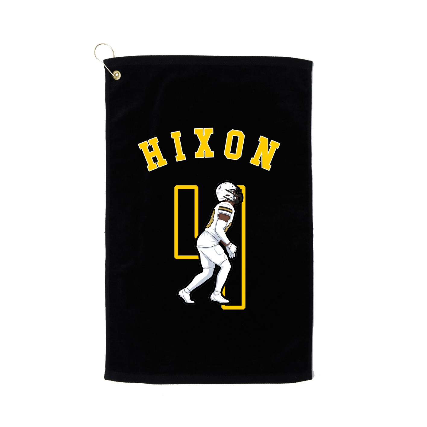 Golf Towel — Shirsey Arch in Black
